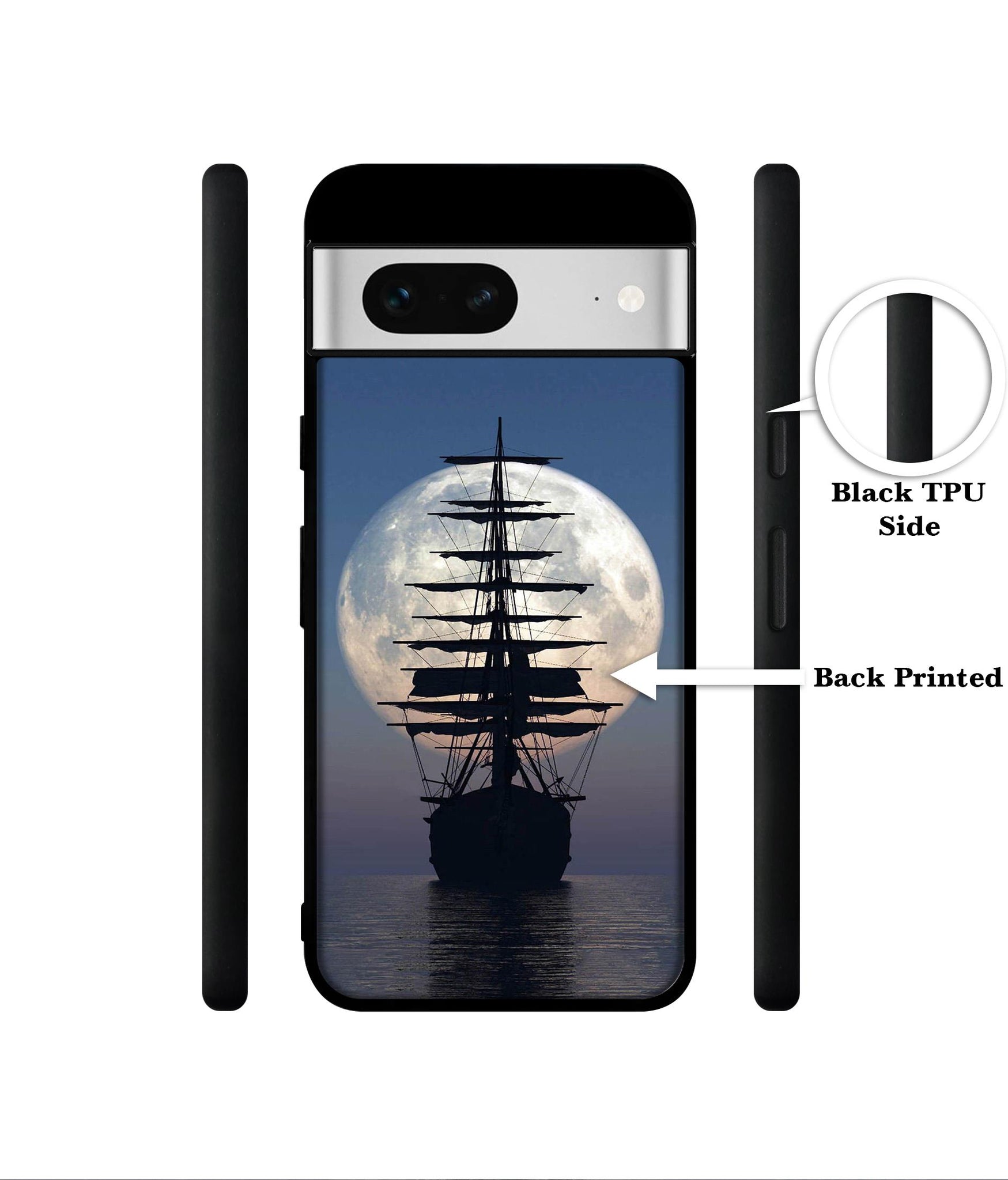 Sea Sunset Designer 2D Printed Back Case Cover for Google Pixel 7 5G