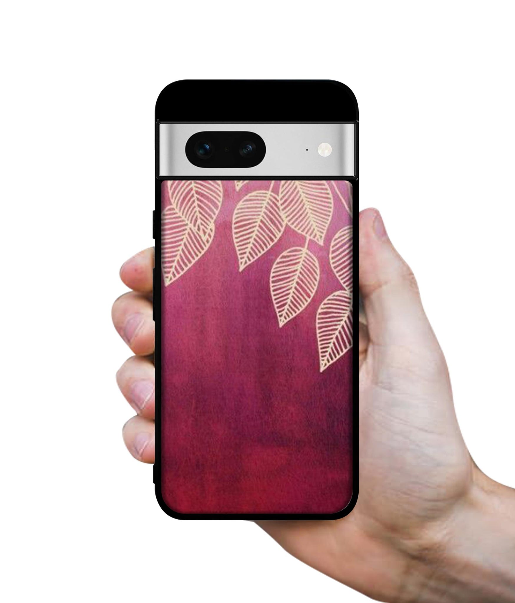 Leaf Pattern Designer 2D Printed Back Case Cover for Google Pixel 7 5G