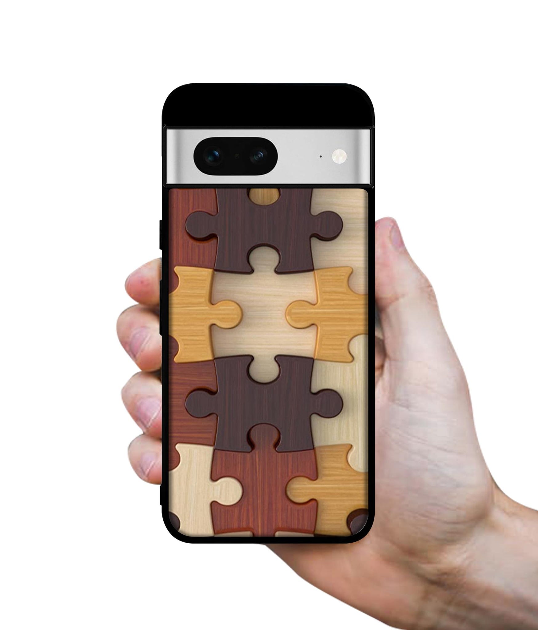 Puzzle Pattern Designer 2D Printed Back Case Cover for Google Pixel 7 5G