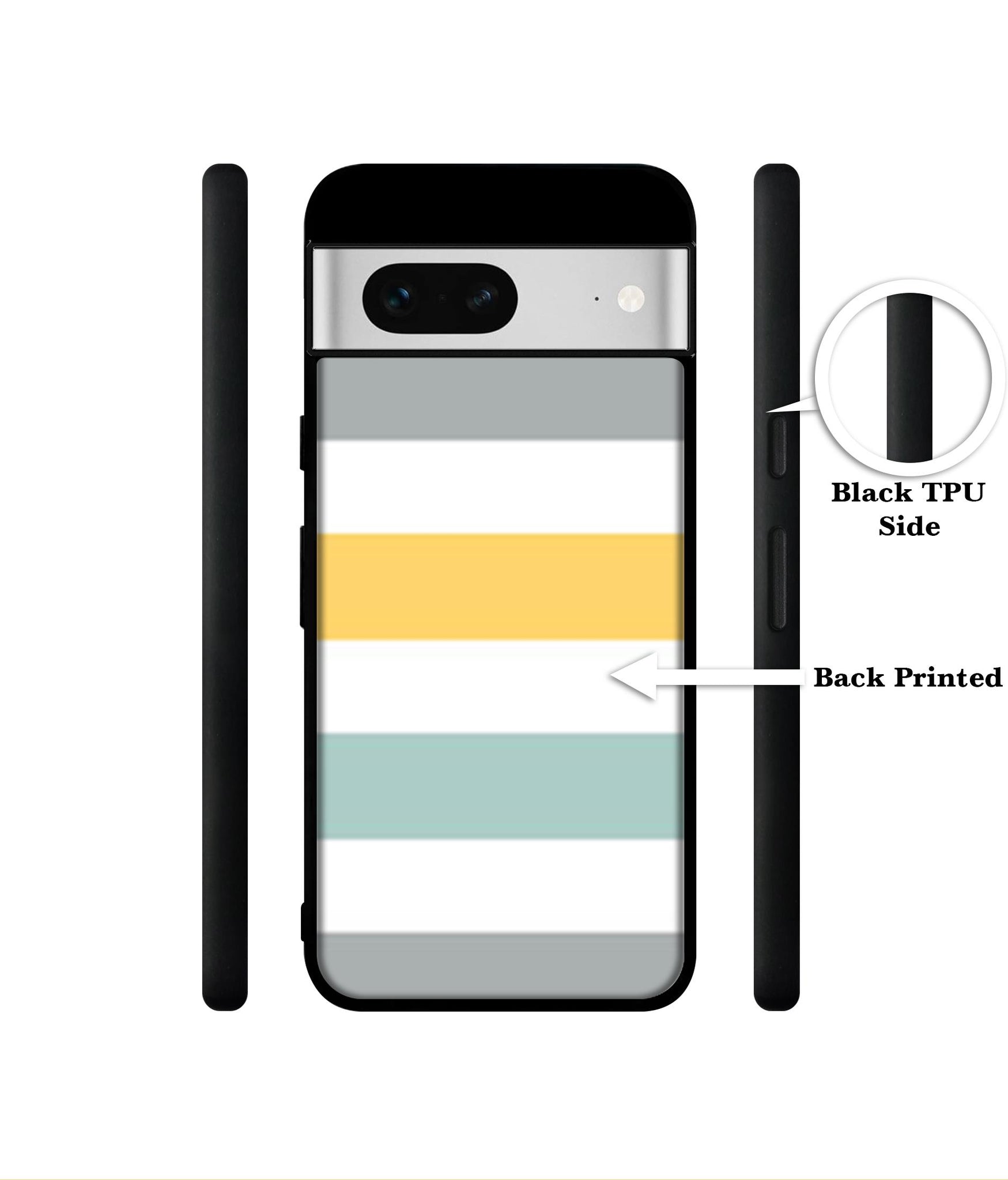 Line Texture Designer 2D Printed Back Case Cover for Google Pixel 7 5G