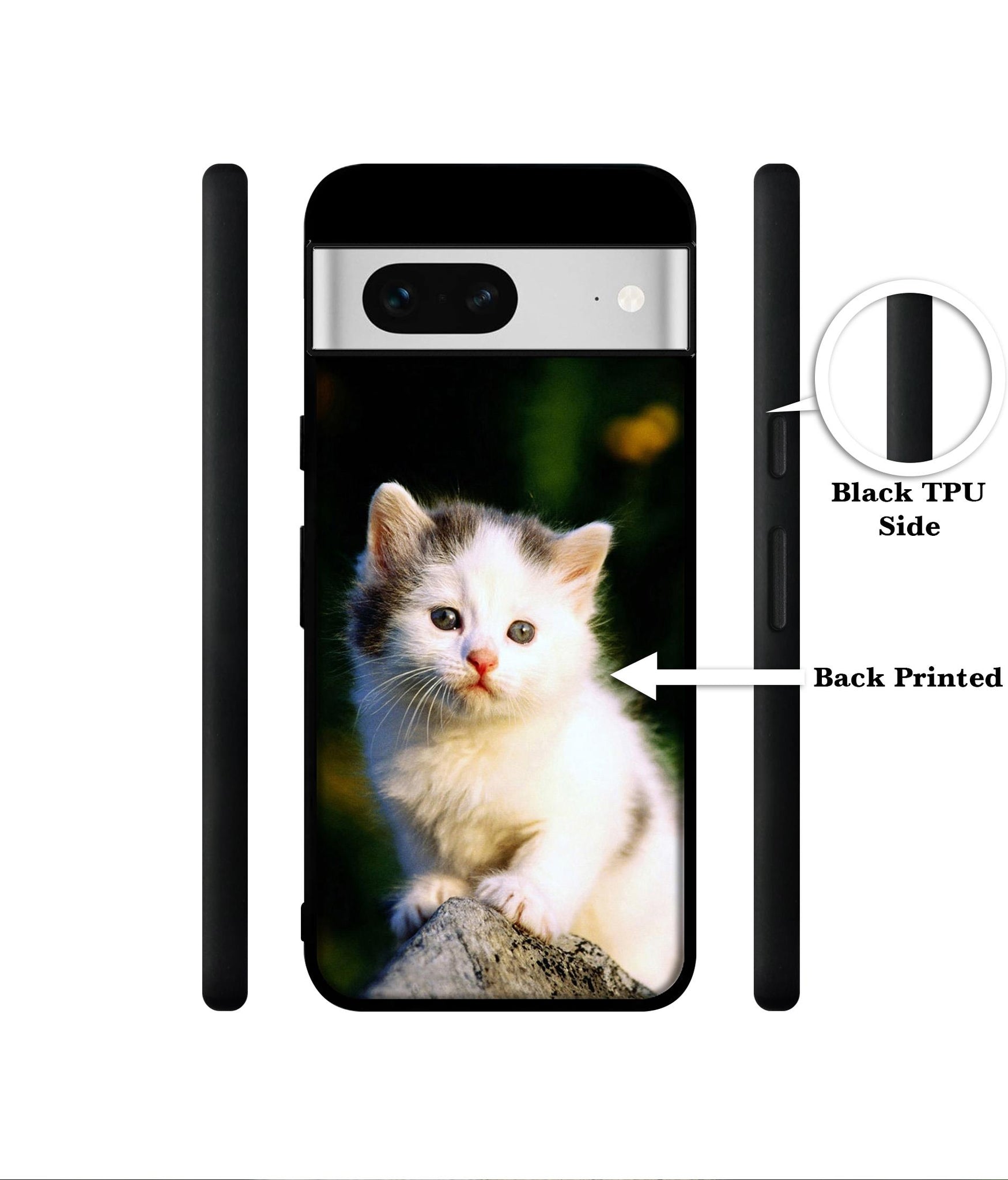 Sweet Cat Designer 2D Printed Back Case Cover for Google Pixel 7 5G