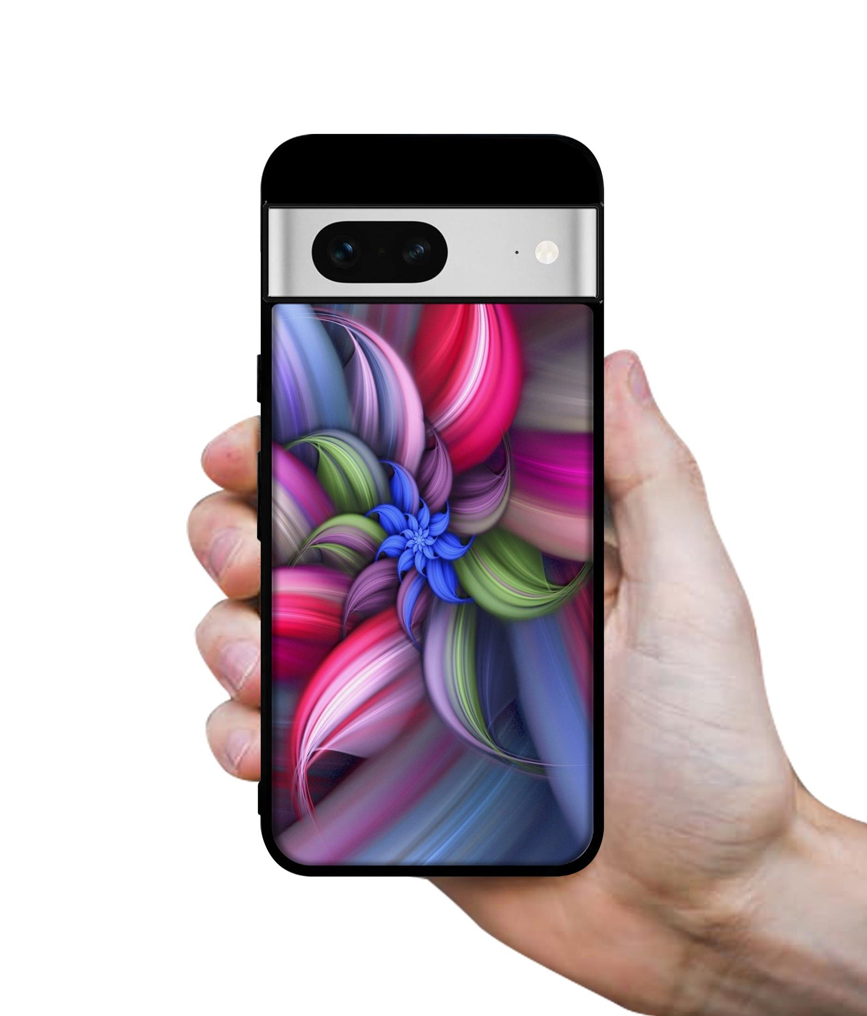 Colorful Flower Designer 2D Printed Back Case Cover for Google Pixel 7 5G