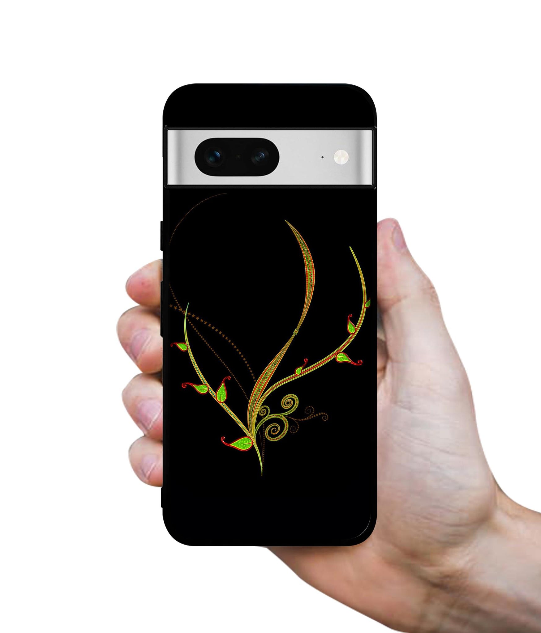 Yellow Pattern Designer 2D Printed Back Case Cover for Google Pixel 7 5G