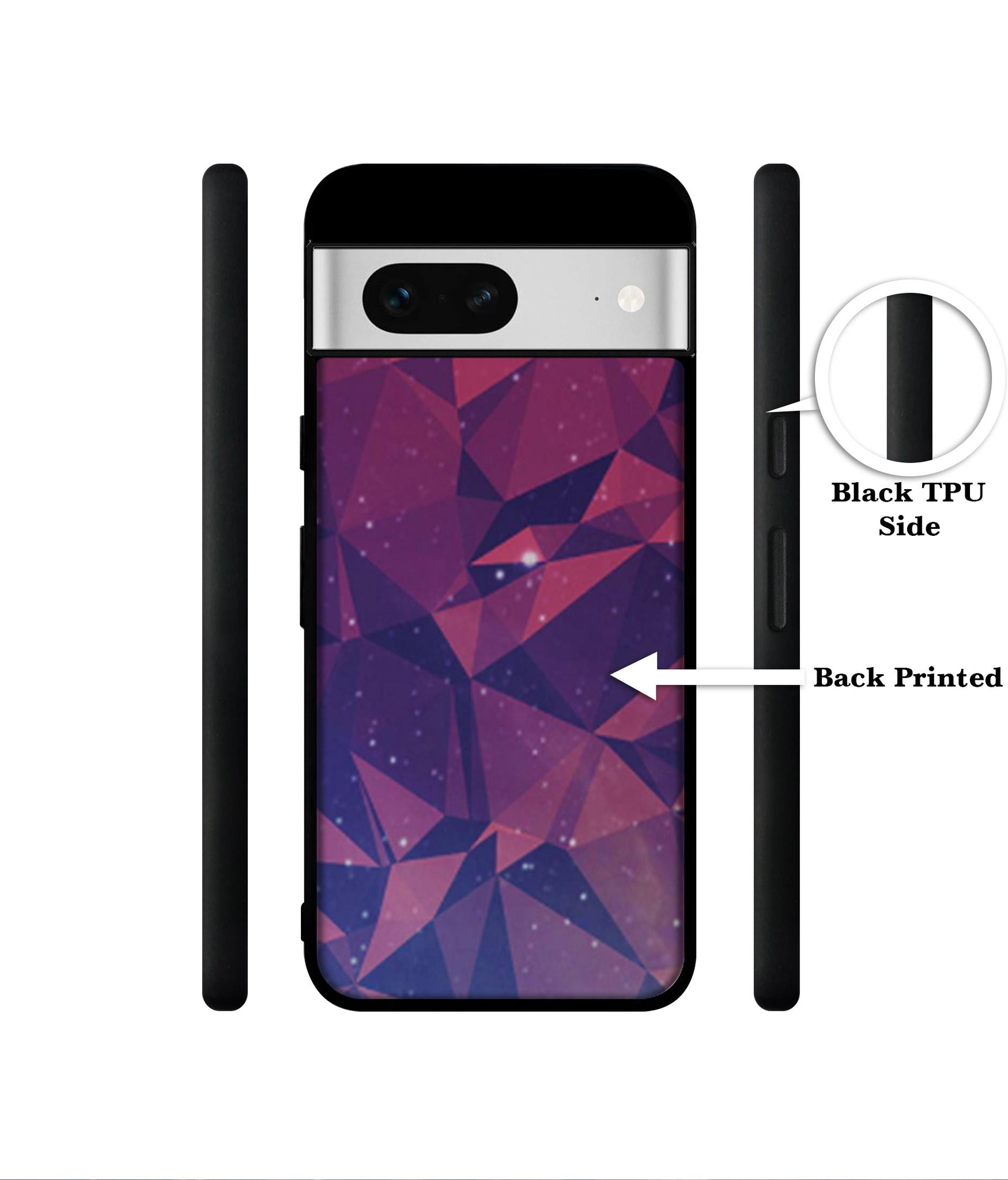 Bad Color Shape Designer 2D Printed Back Case Cover for Google Pixel 7 5G