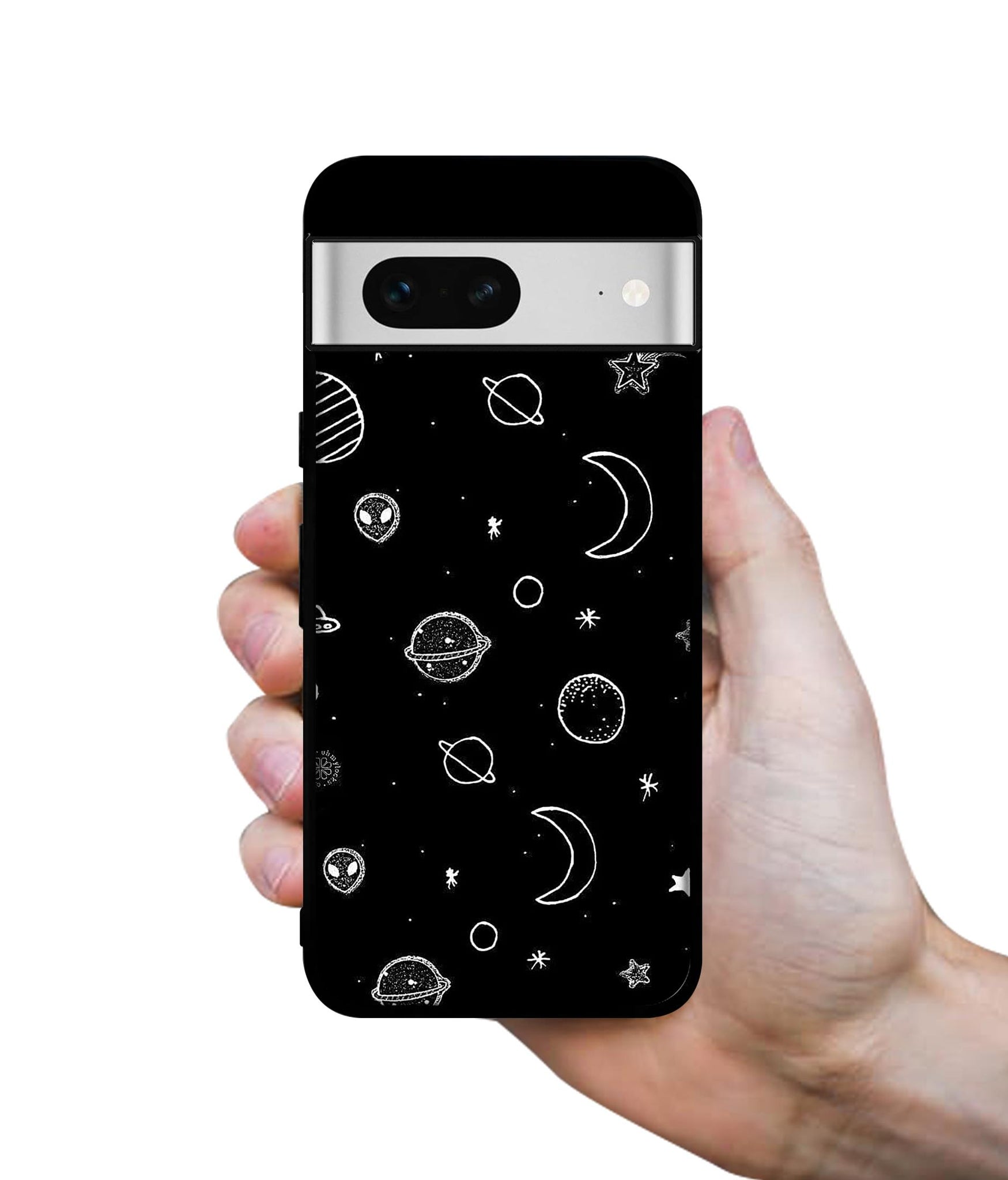 Space Stars Universe Designer 2D Printed Back Case Cover for Google Pixel 7 5G