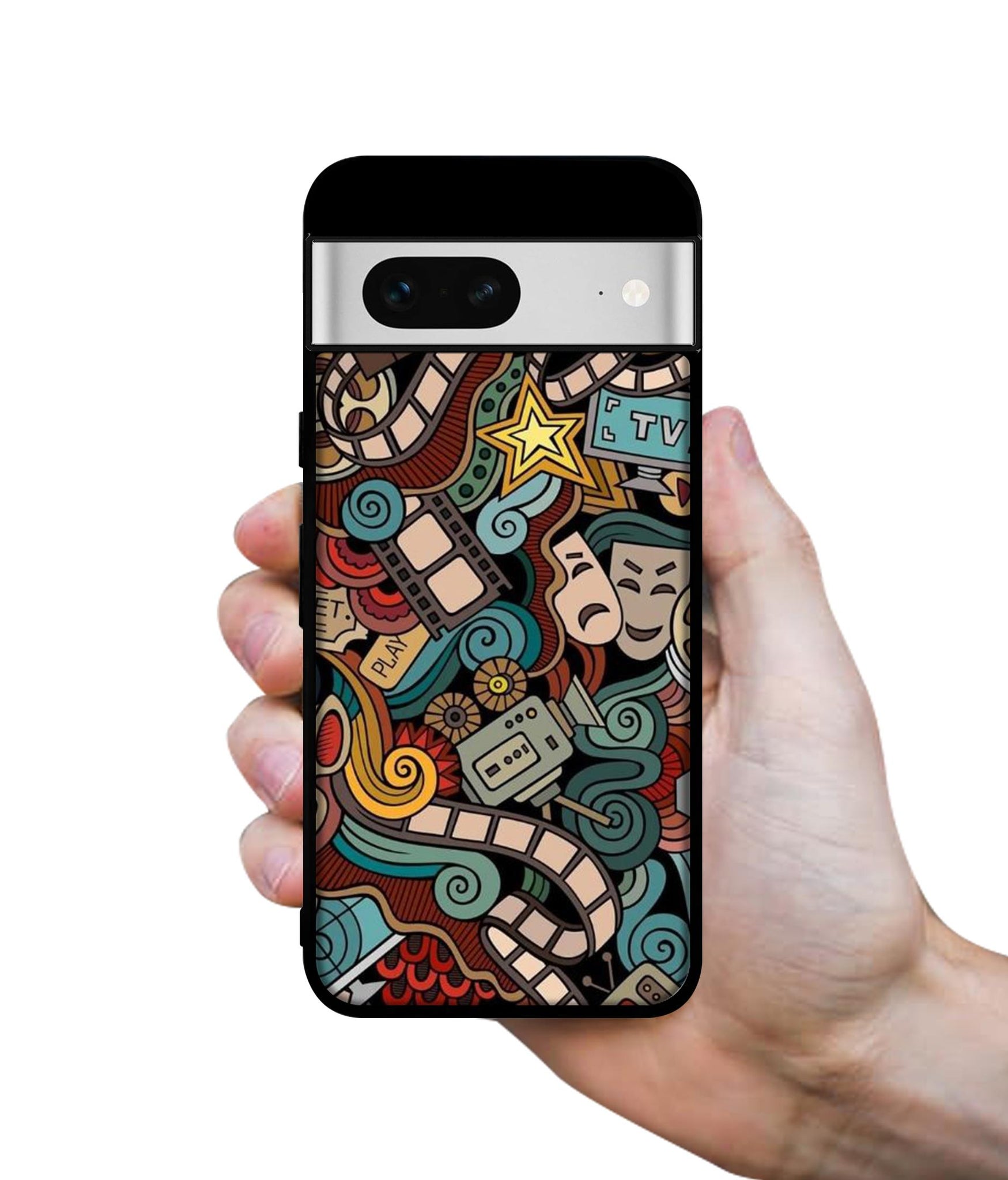 Movies Designer 2D Printed Back Case Cover for Google Pixel 7 5G