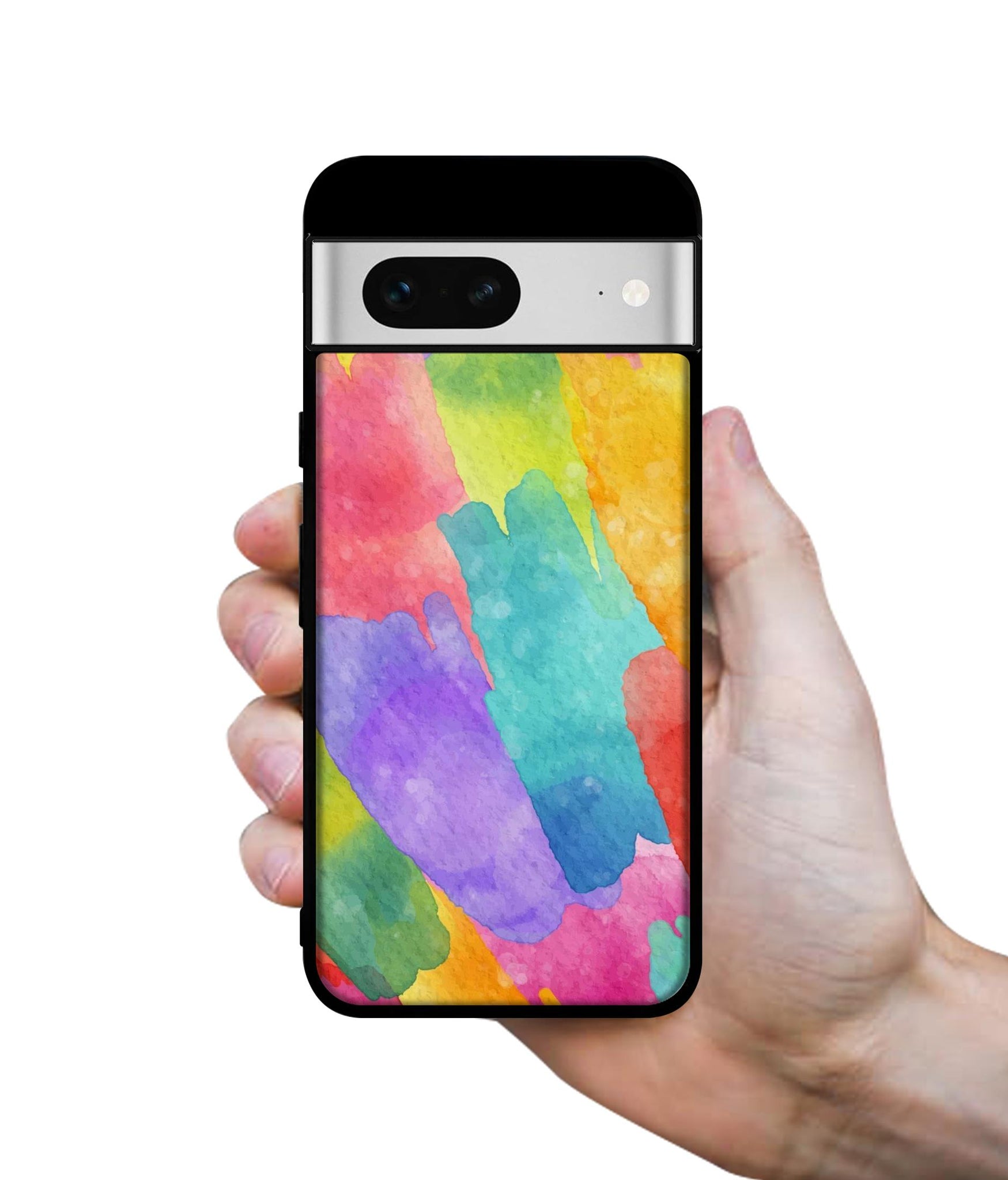 Water Paint Colorful Abstract Designer 2D Printed Back Case Cover for Google Pixel 7 5G