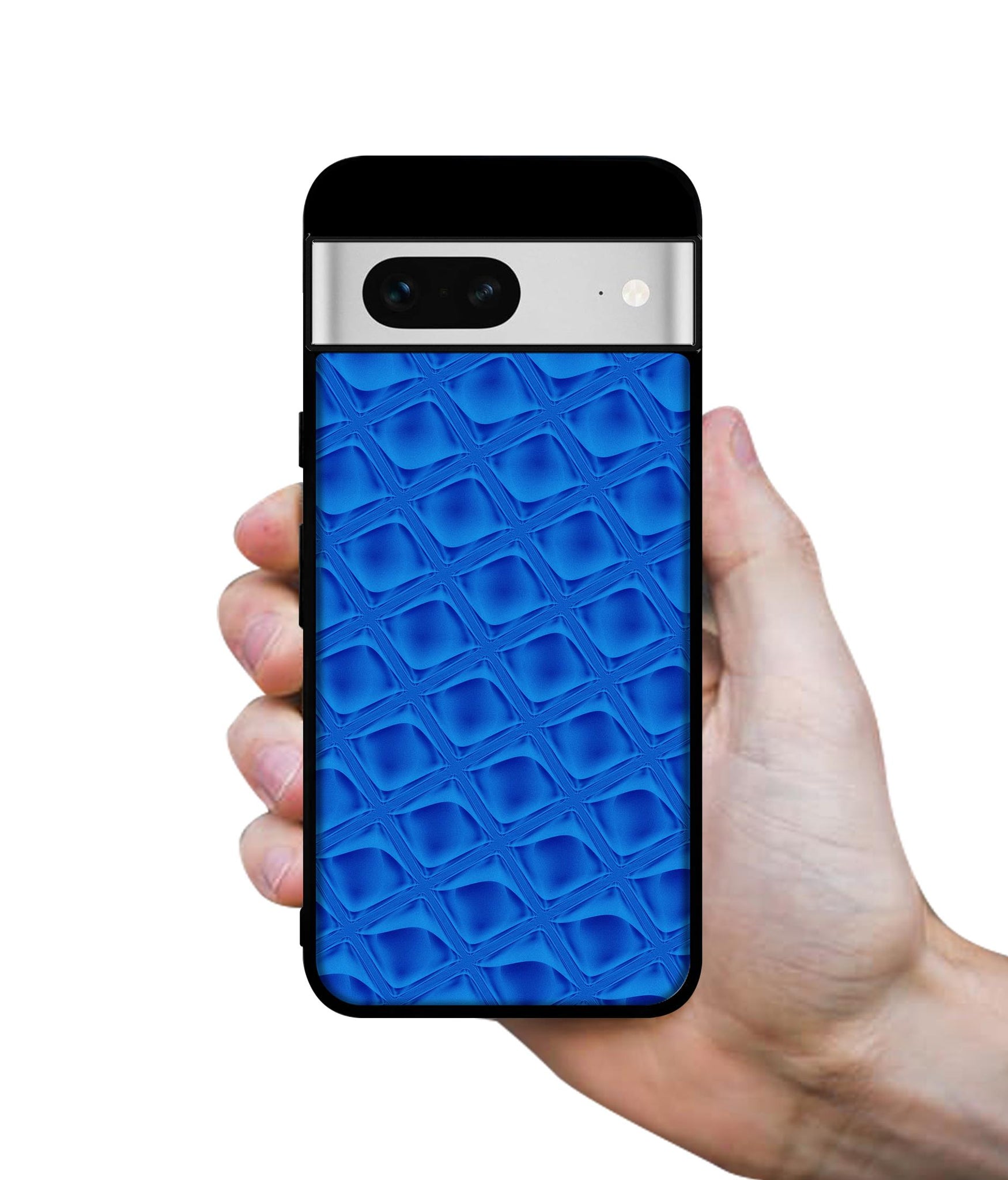 Blue Diamond Designer 2D Printed Back Case Cover for Google Pixel 7 5G