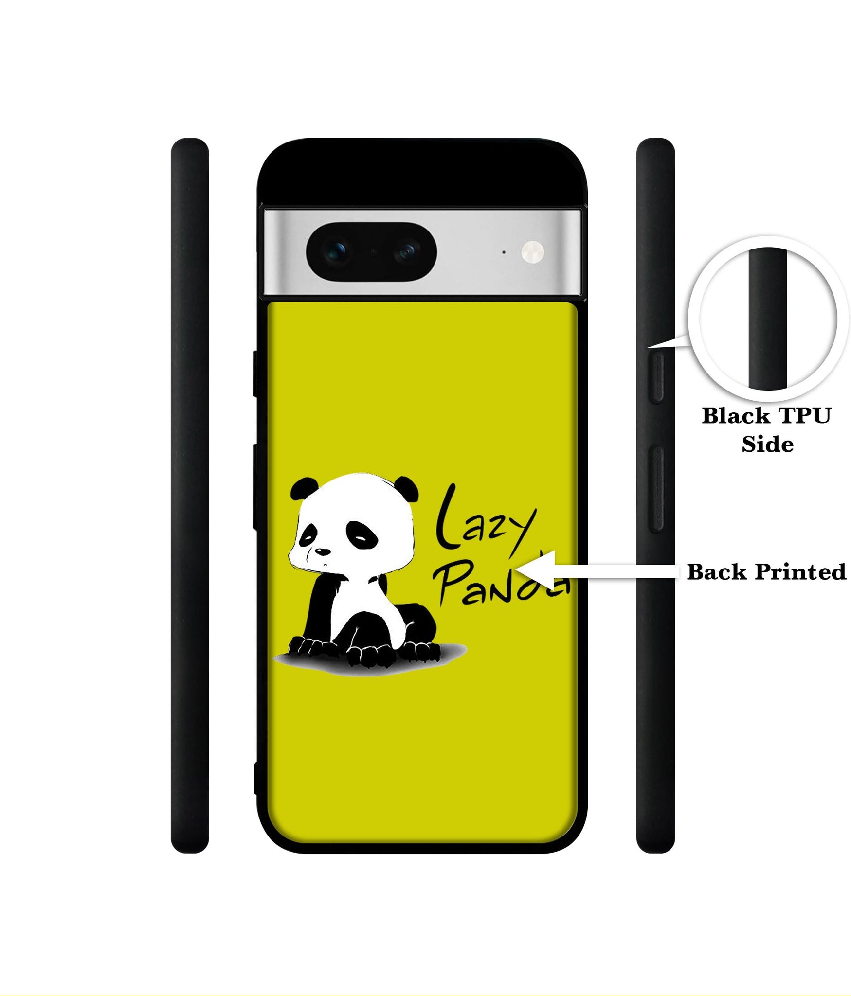 Lazy Panda Designer 2D Printed Back Case Cover for Google Pixel 7 5G