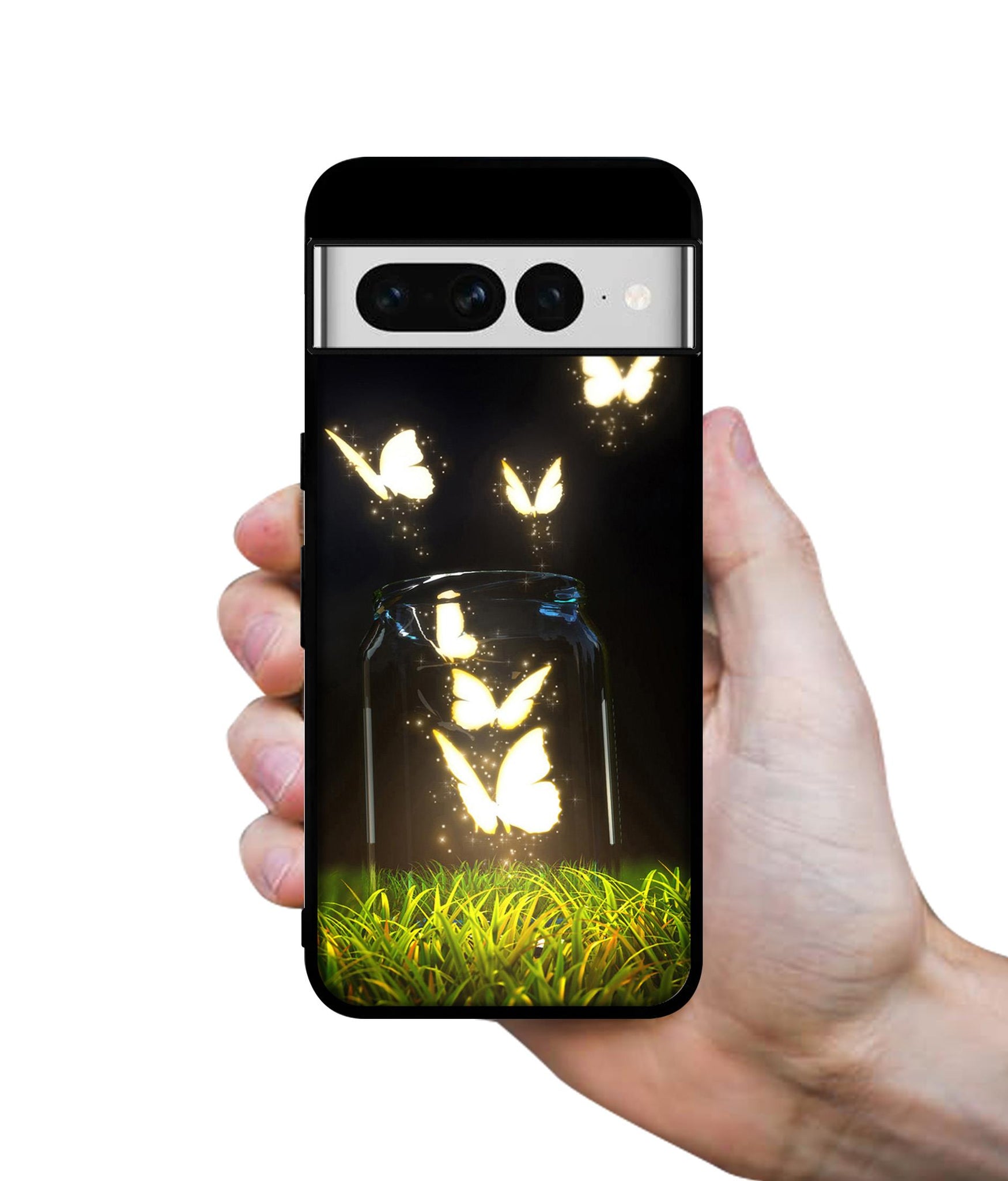 Butterfly Designer 2D Printed Back Case Cover for Google Pixel 7 Pro 5G