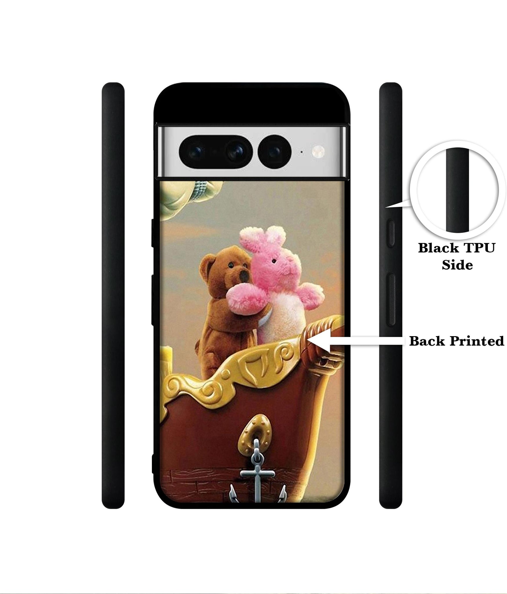 Funny Titanic Designer 2D Printed Back Case Cover for Google Pixel 7 Pro 5G