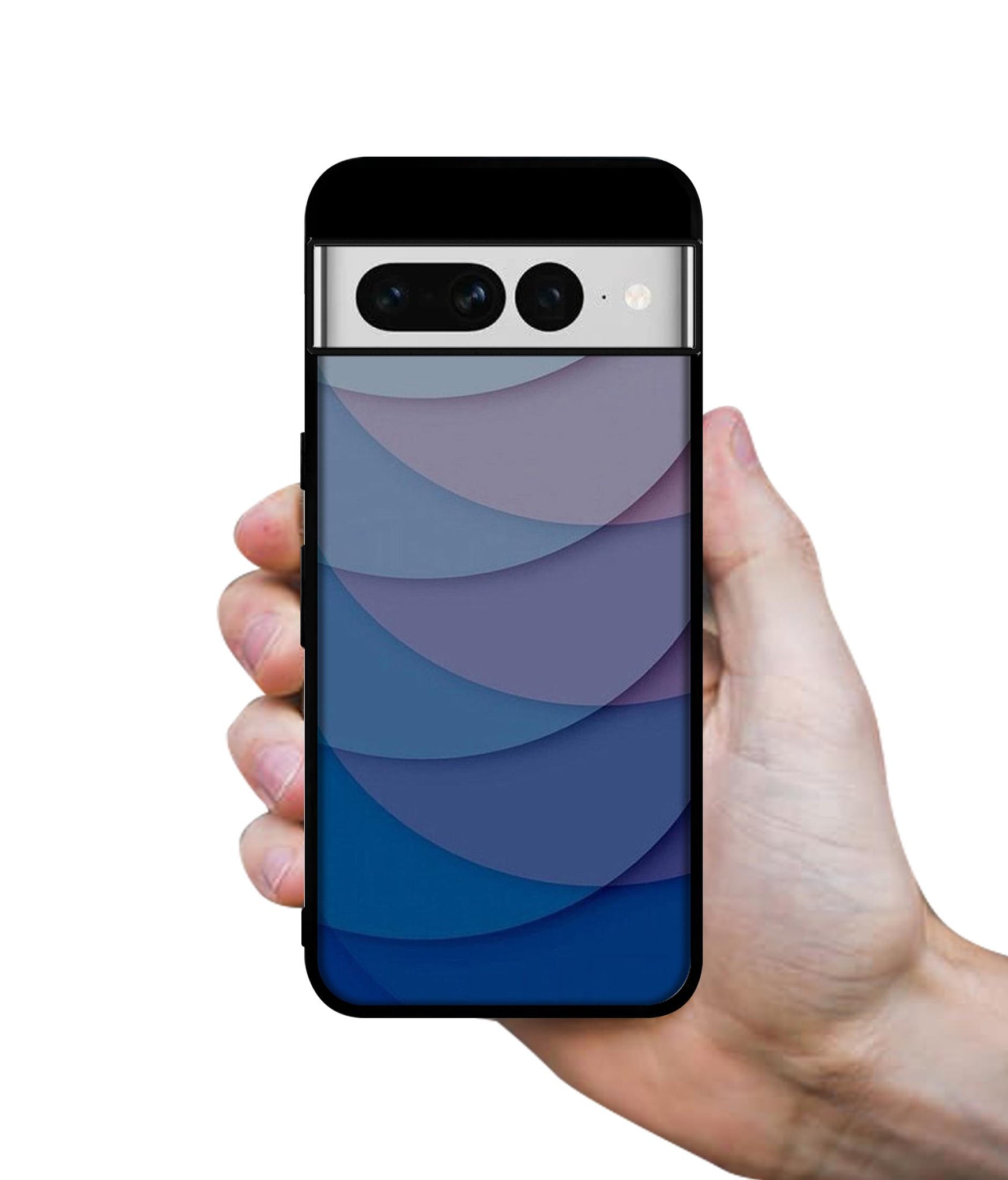 Waves Pattern Print Designer 2D Printed Back Case Cover for Google Pixel 7 Pro 5G