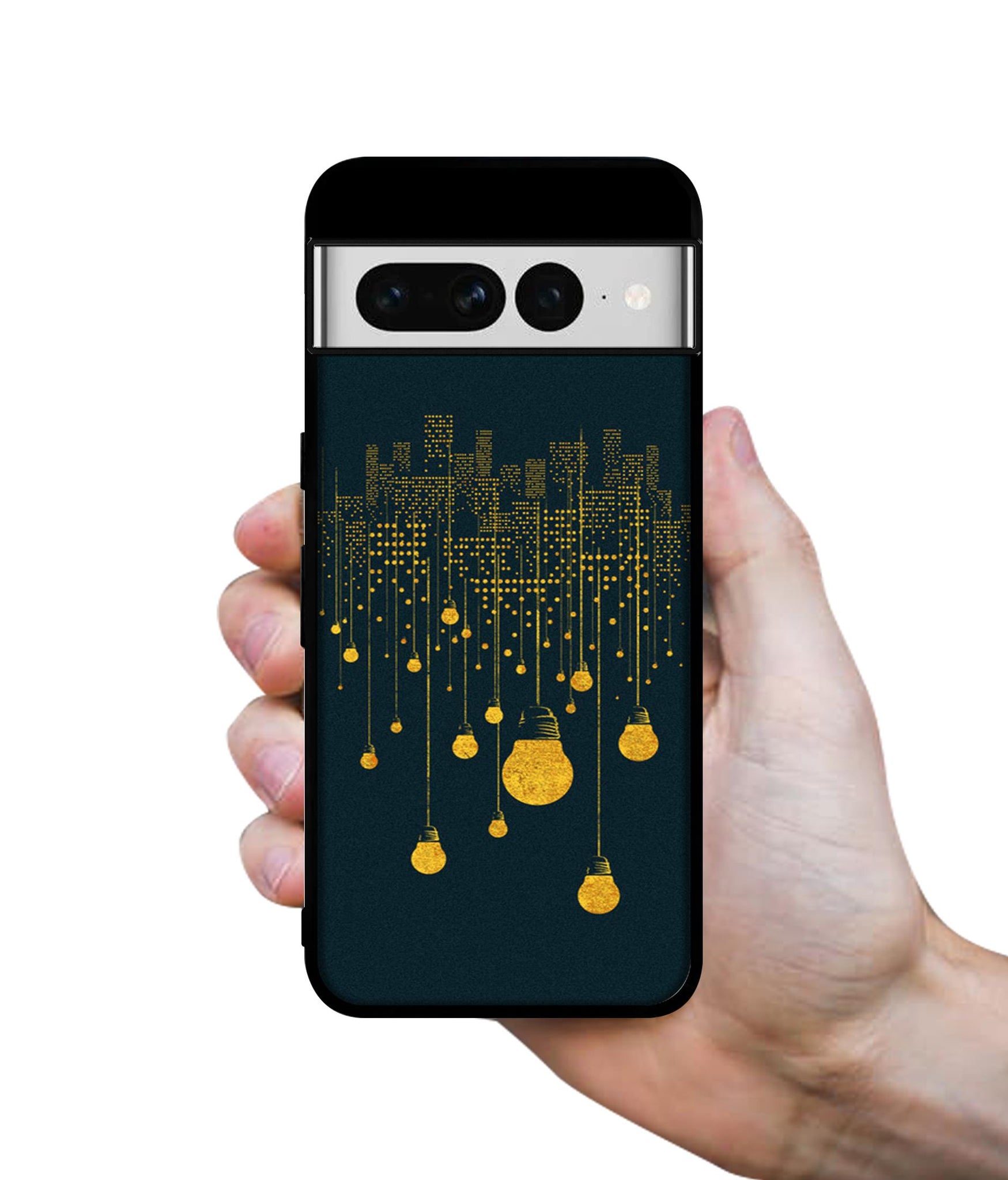 City Light Pattern Designer 2D Printed Back Case Cover for Google Pixel 7 Pro 5G