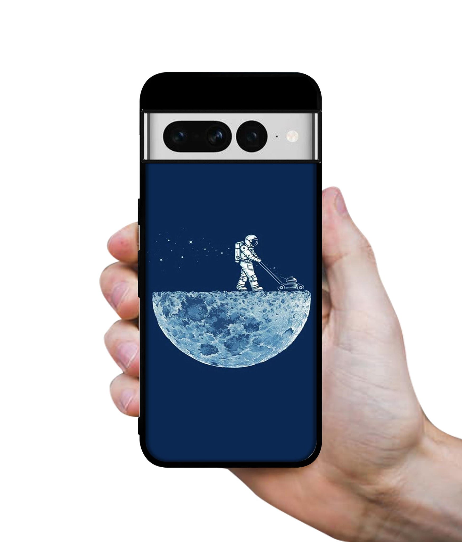 Moon Walk Designer 2D Printed Back Case Cover for Google Pixel 7 Pro 5G