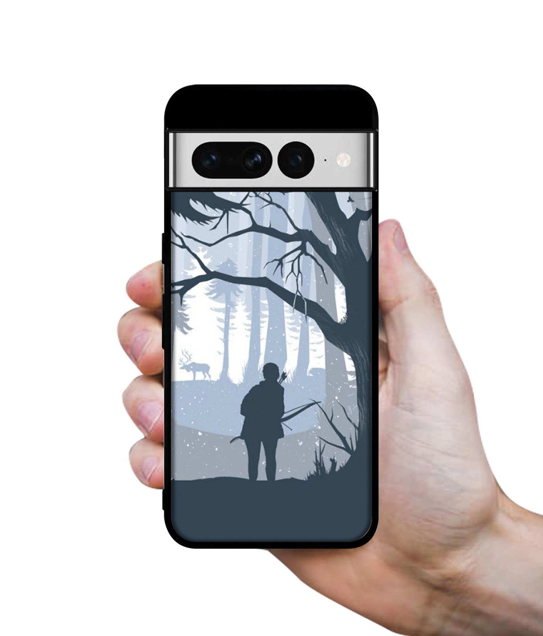 Hunter Designer 2D Printed Back Case Cover for Google Pixel 7 Pro 5G