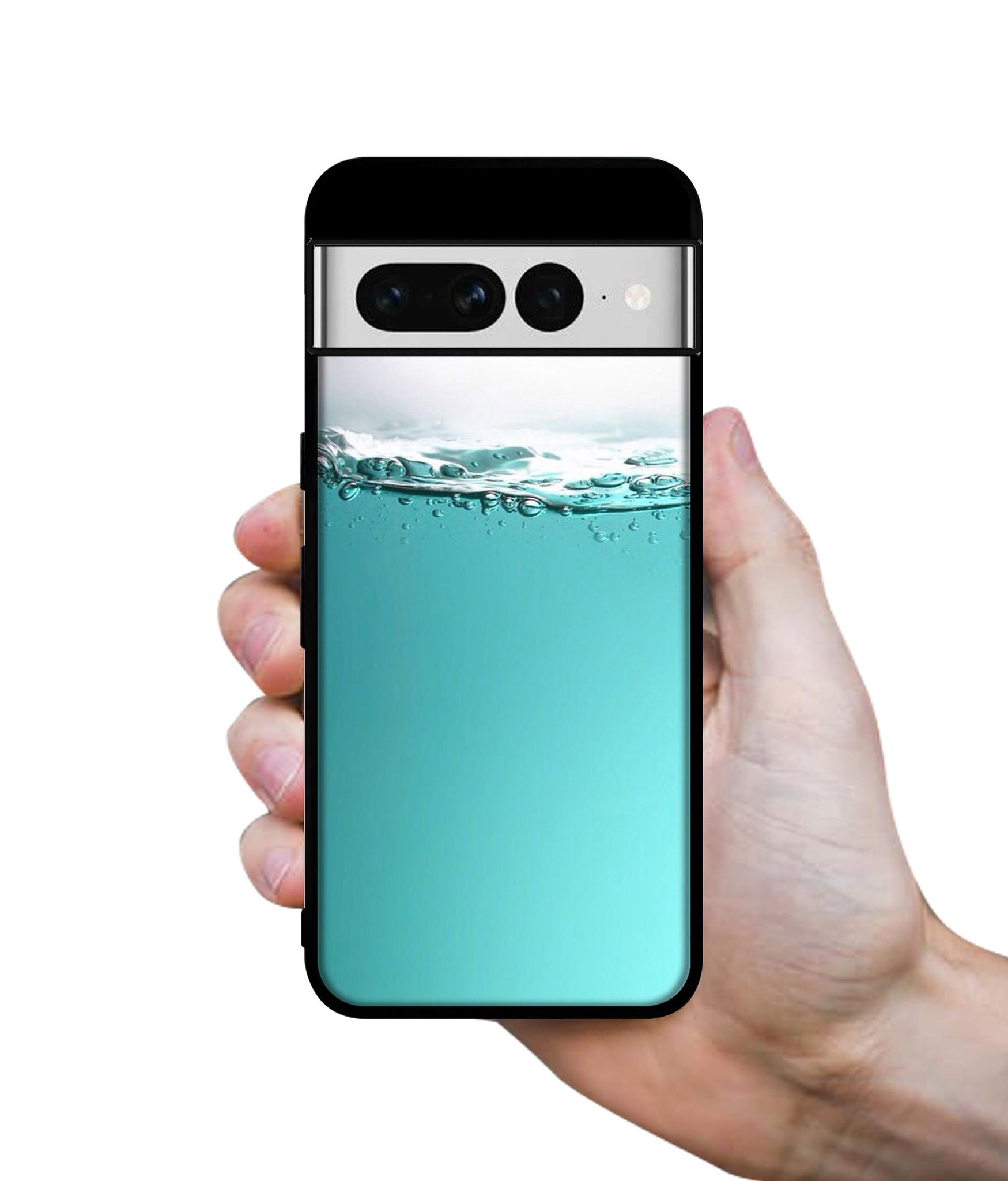 Half Fill Designer 2D Printed Back Case Cover for Google Pixel 7 Pro 5G