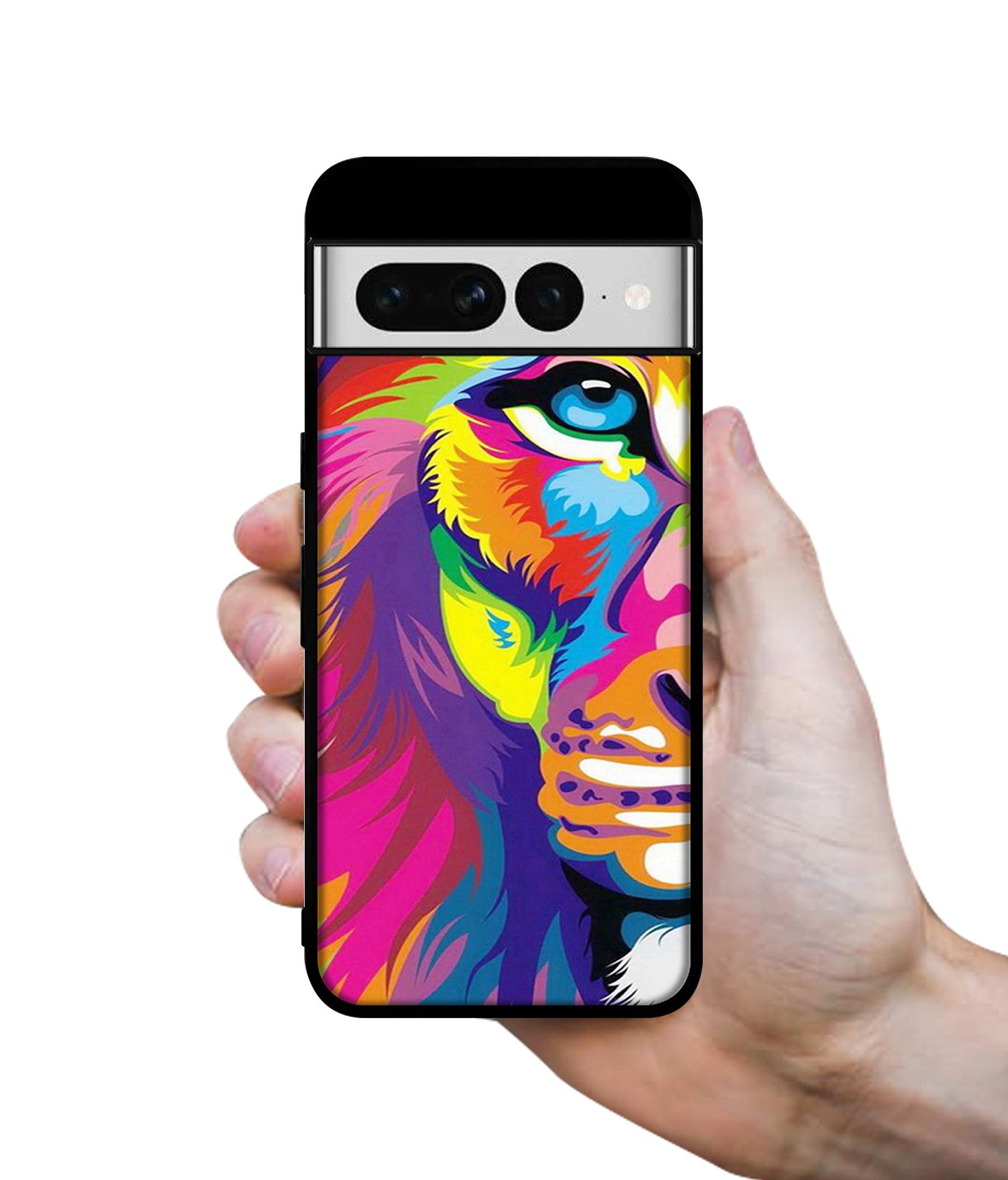Lion Designer 2D Printed Back Case Cover for Google Pixel 7 Pro 5G