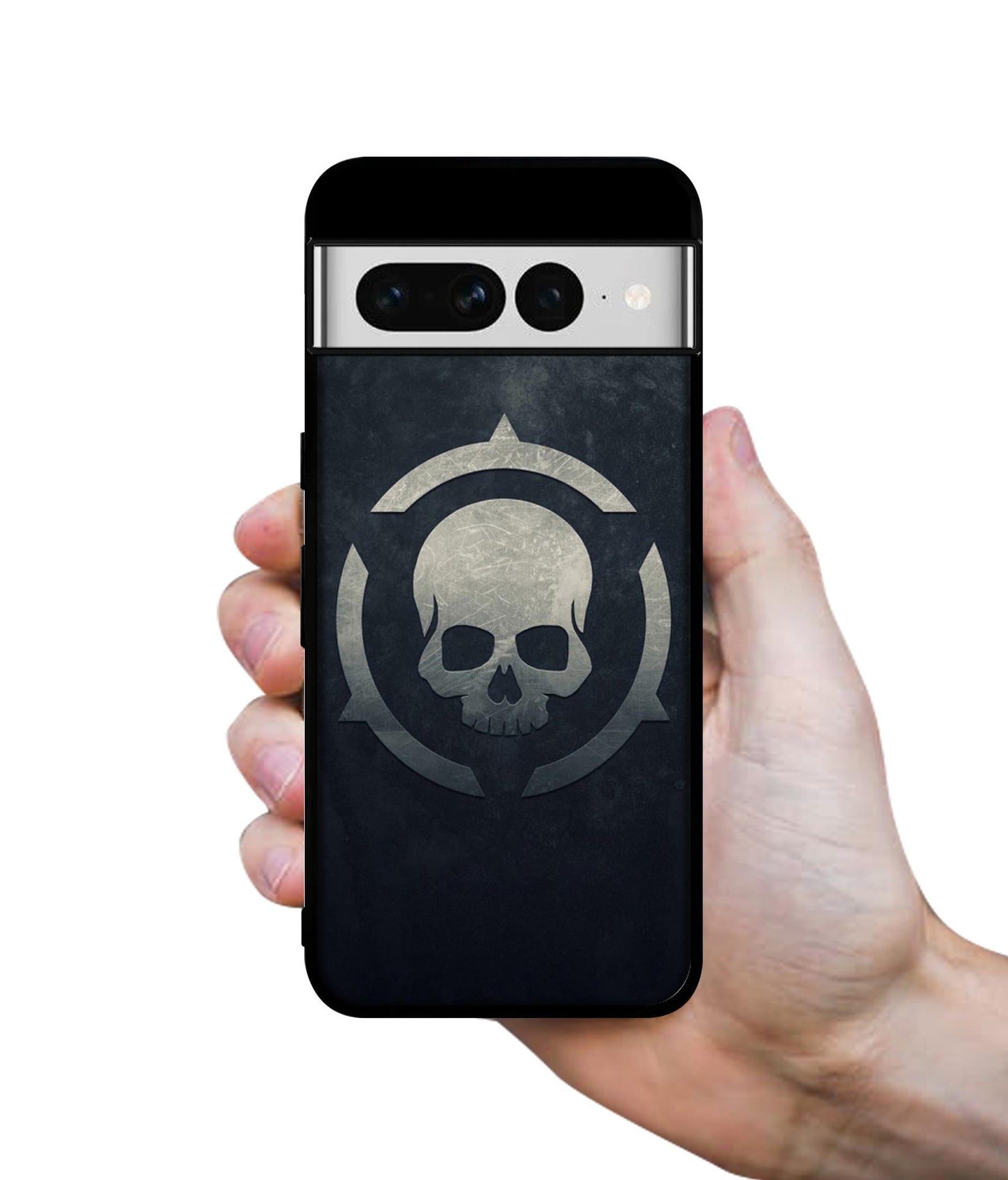 Skull Pattern Print Designer 2D Printed Back Case Cover for Google Pixel 7 Pro 5G