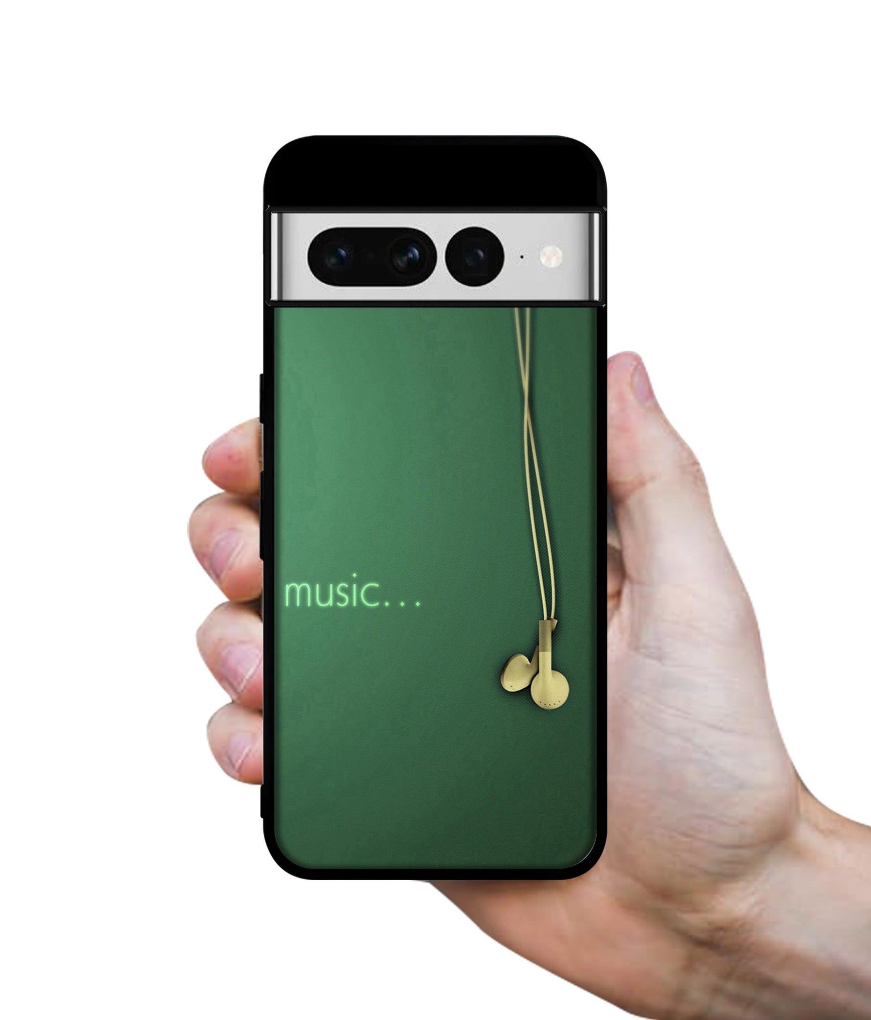 Headphone Music Designer 2D Printed Back Case Cover for Google Pixel 7 Pro 5G