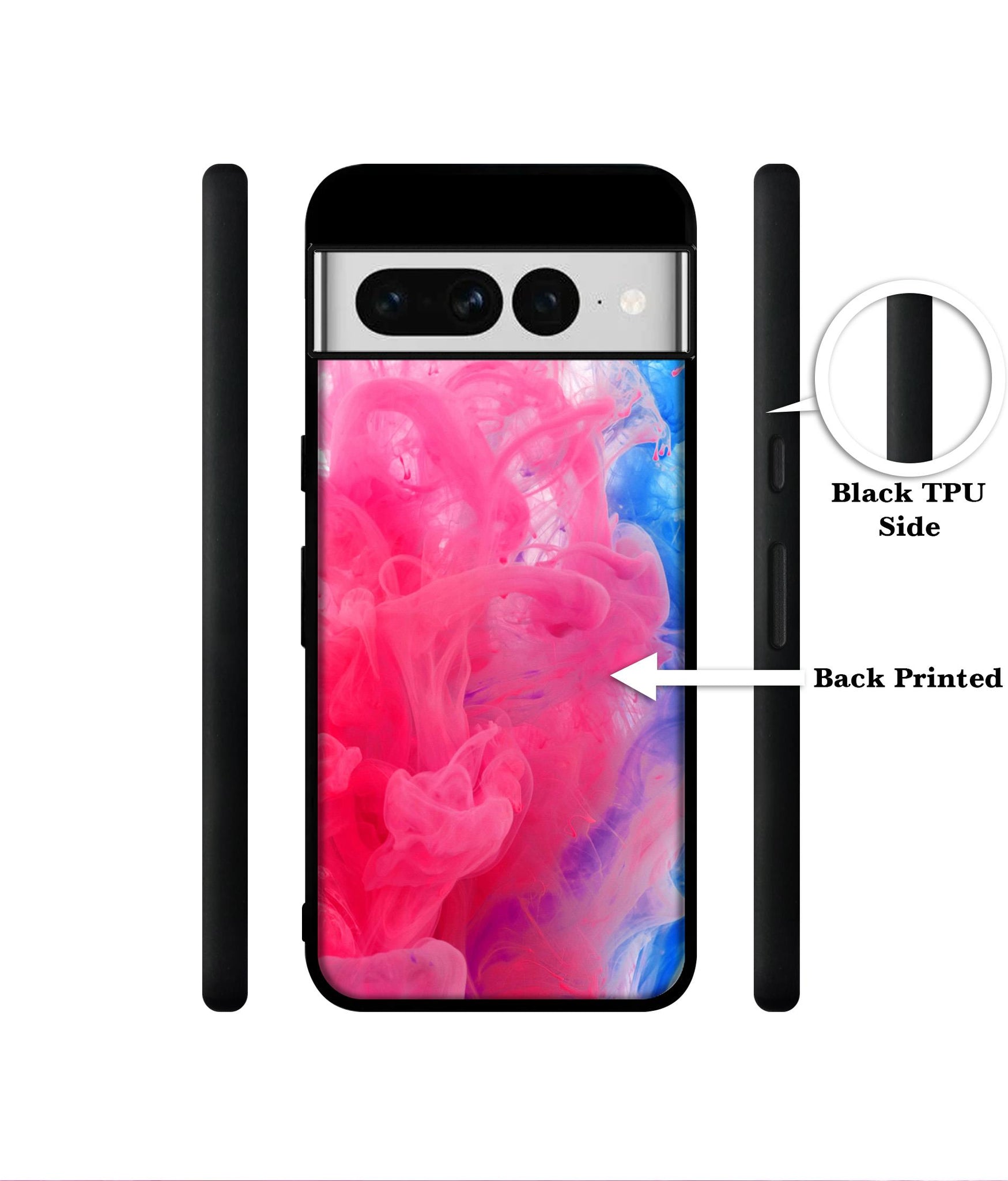 Fractal Paint Designer 2D Printed Back Case Cover for Google Pixel 7 Pro 5G
