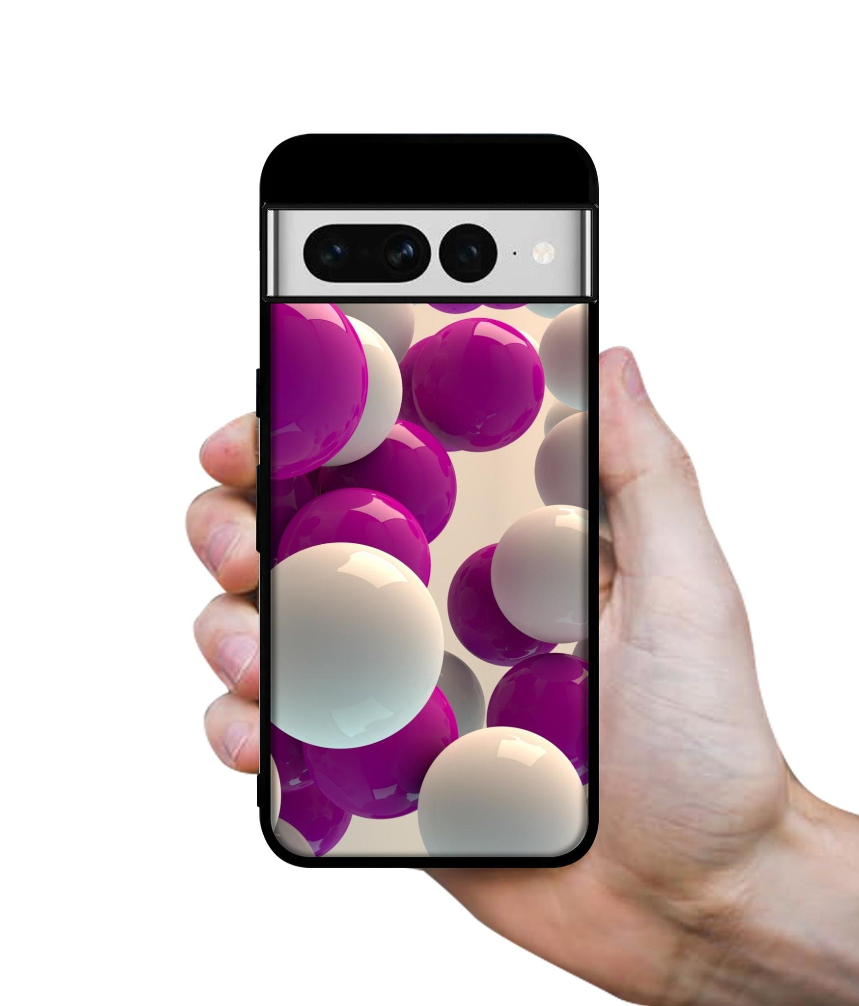 3D Balloons Designer 2D Printed Back Case Cover for Google Pixel 7 Pro 5G