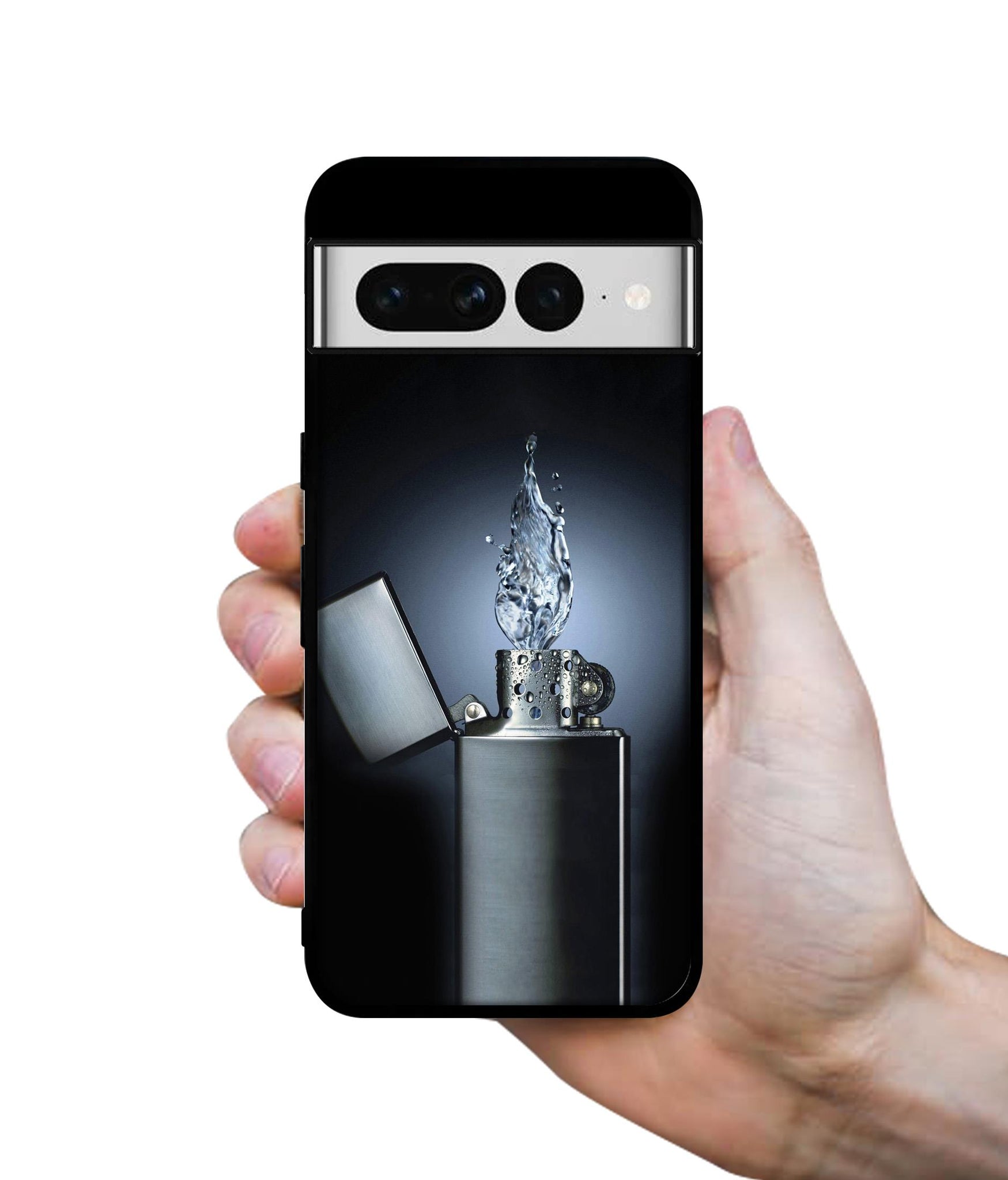 Water Lighter Designer 2D Printed Back Case Cover for Google Pixel 7 Pro 5G