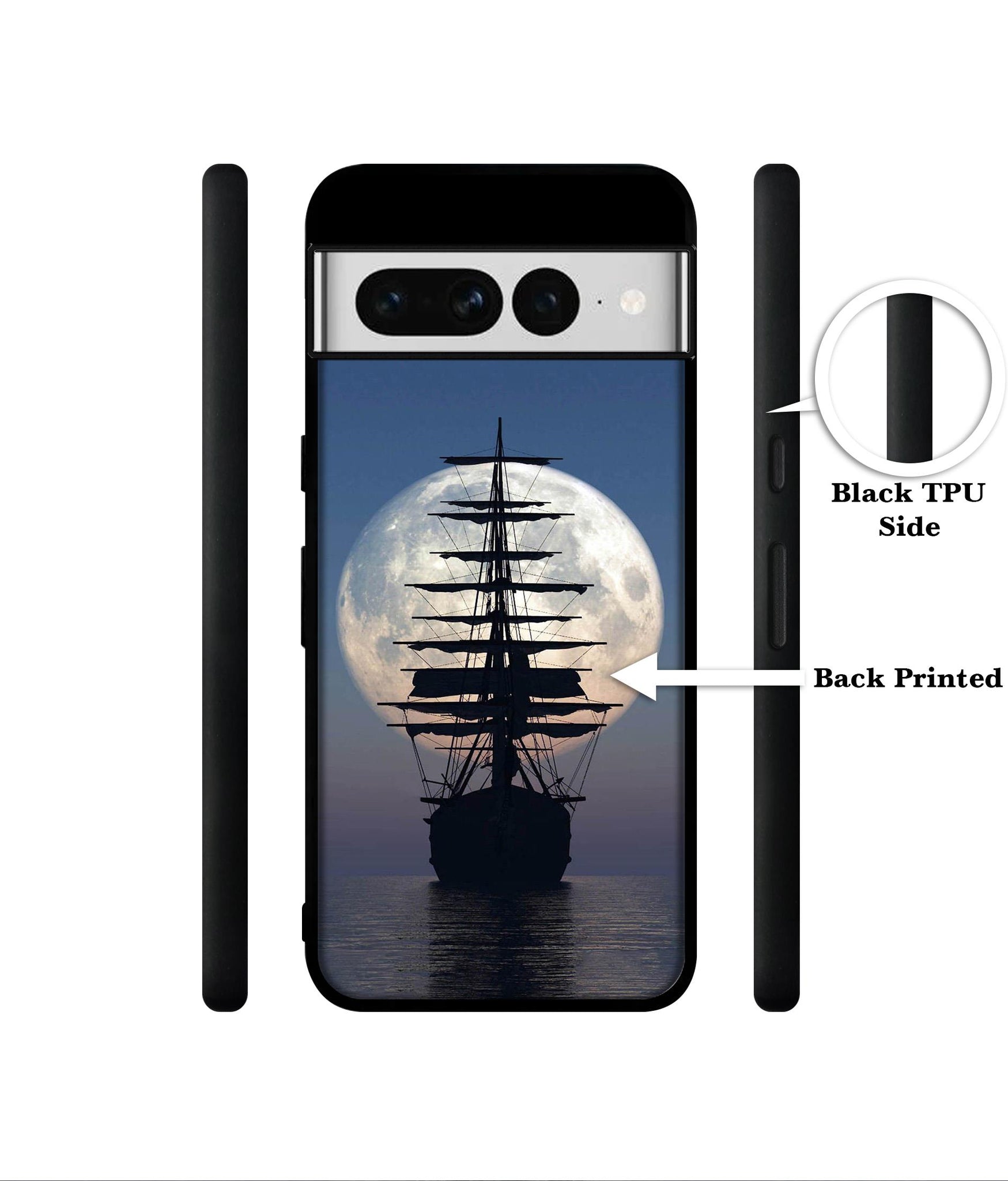 Sea Sunset Designer 2D Printed Back Case Cover for Google Pixel 7 Pro 5G
