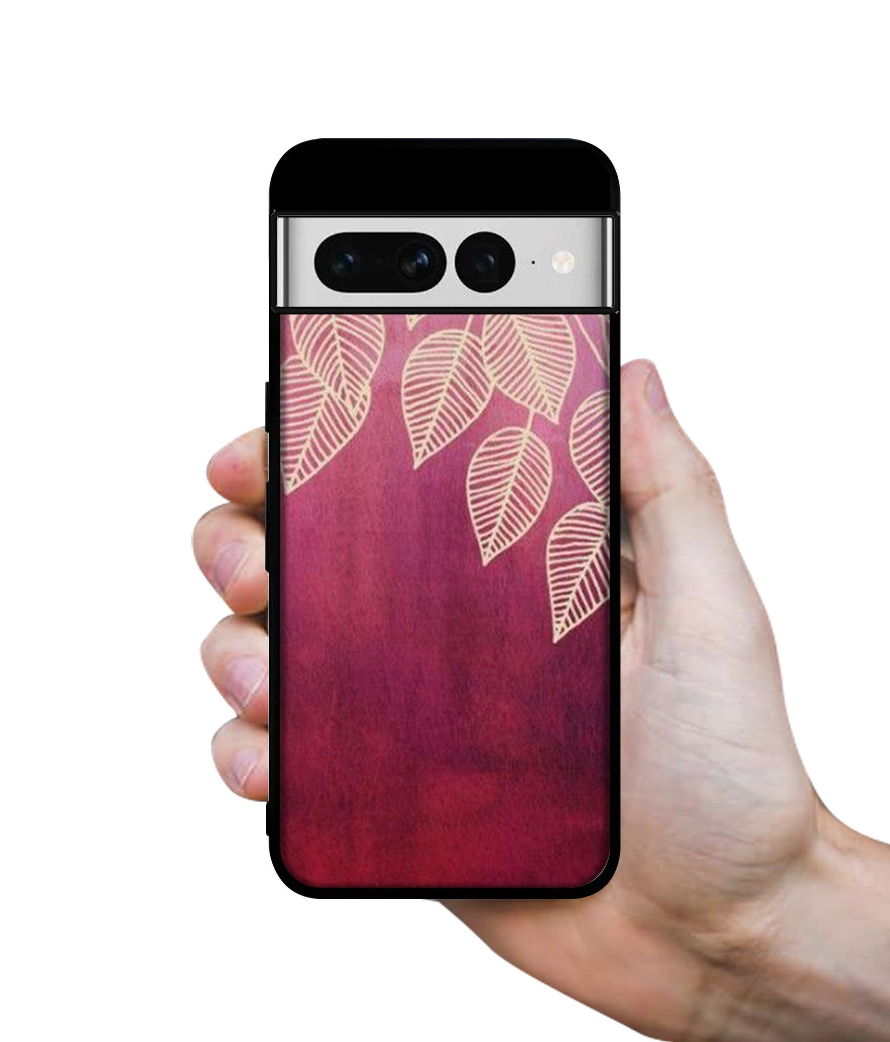 Leaf Pattern Designer 2D Printed Back Case Cover for Google Pixel 7 Pro 5G