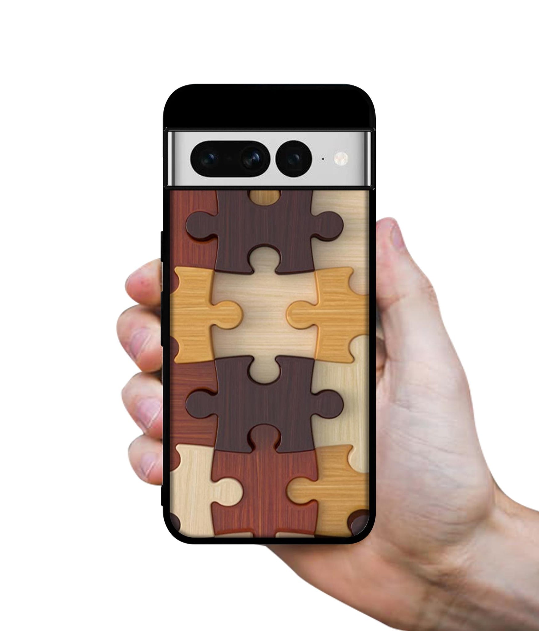 Puzzle Pattern Designer 2D Printed Back Case Cover for Google Pixel 7 Pro 5G