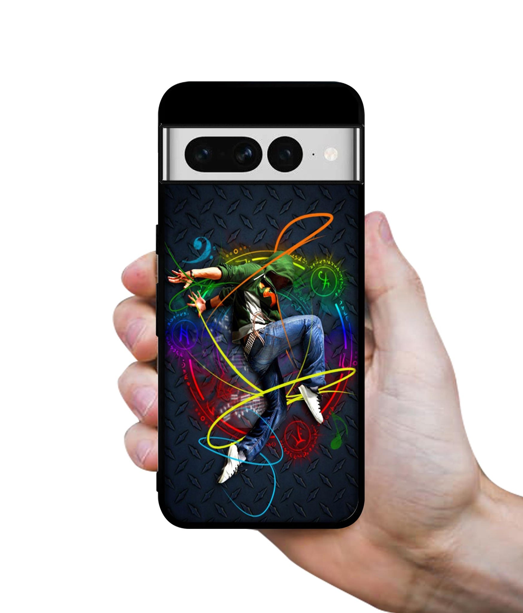 Boy With Music Designer 2D Printed Back Case Cover for Google Pixel 7 Pro 5G