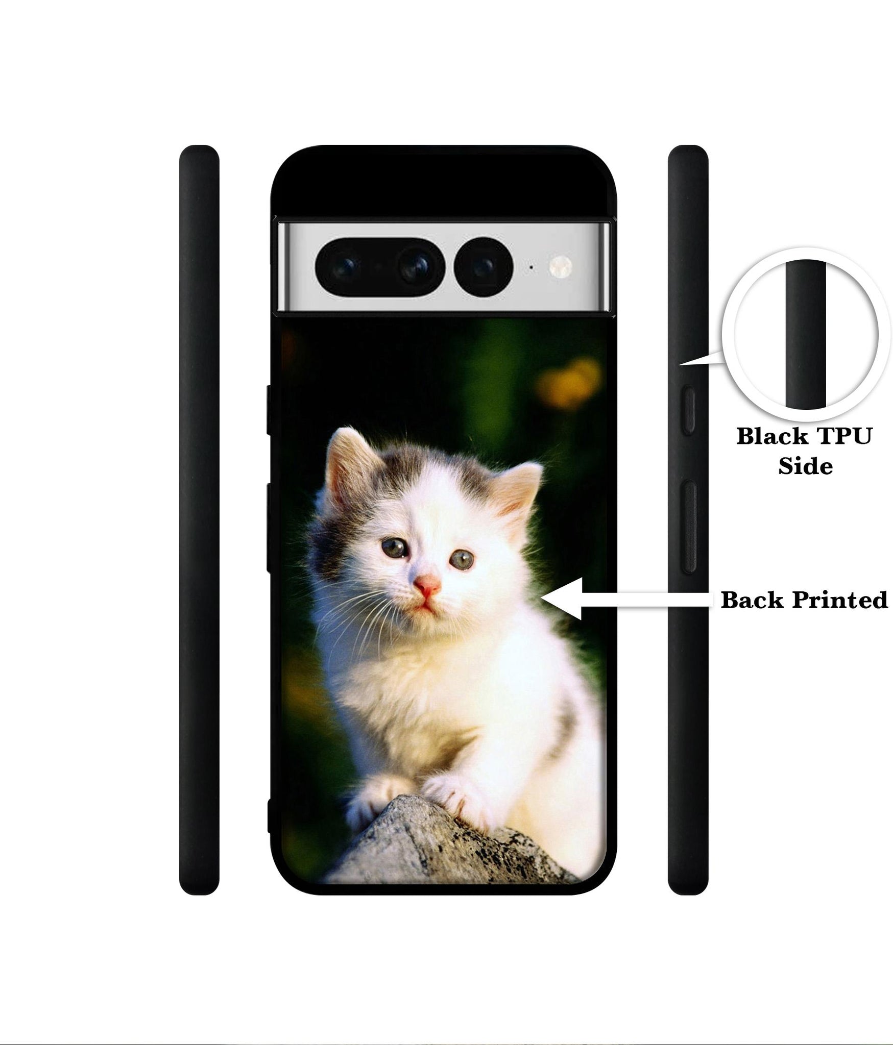 Sweet Cat Designer 2D Printed Back Case Cover for Google Pixel 7 Pro 5G