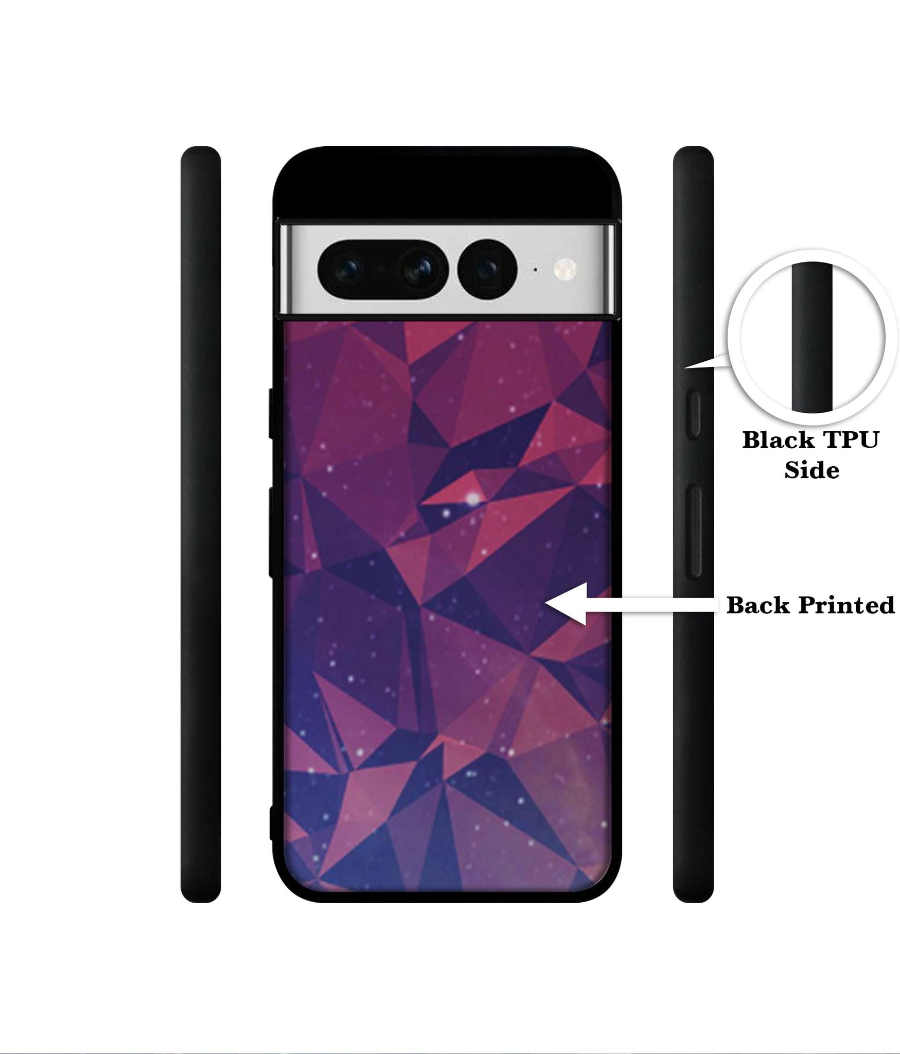 Bad Color Shape Designer 2D Printed Back Case Cover for Google Pixel 7 Pro 5G