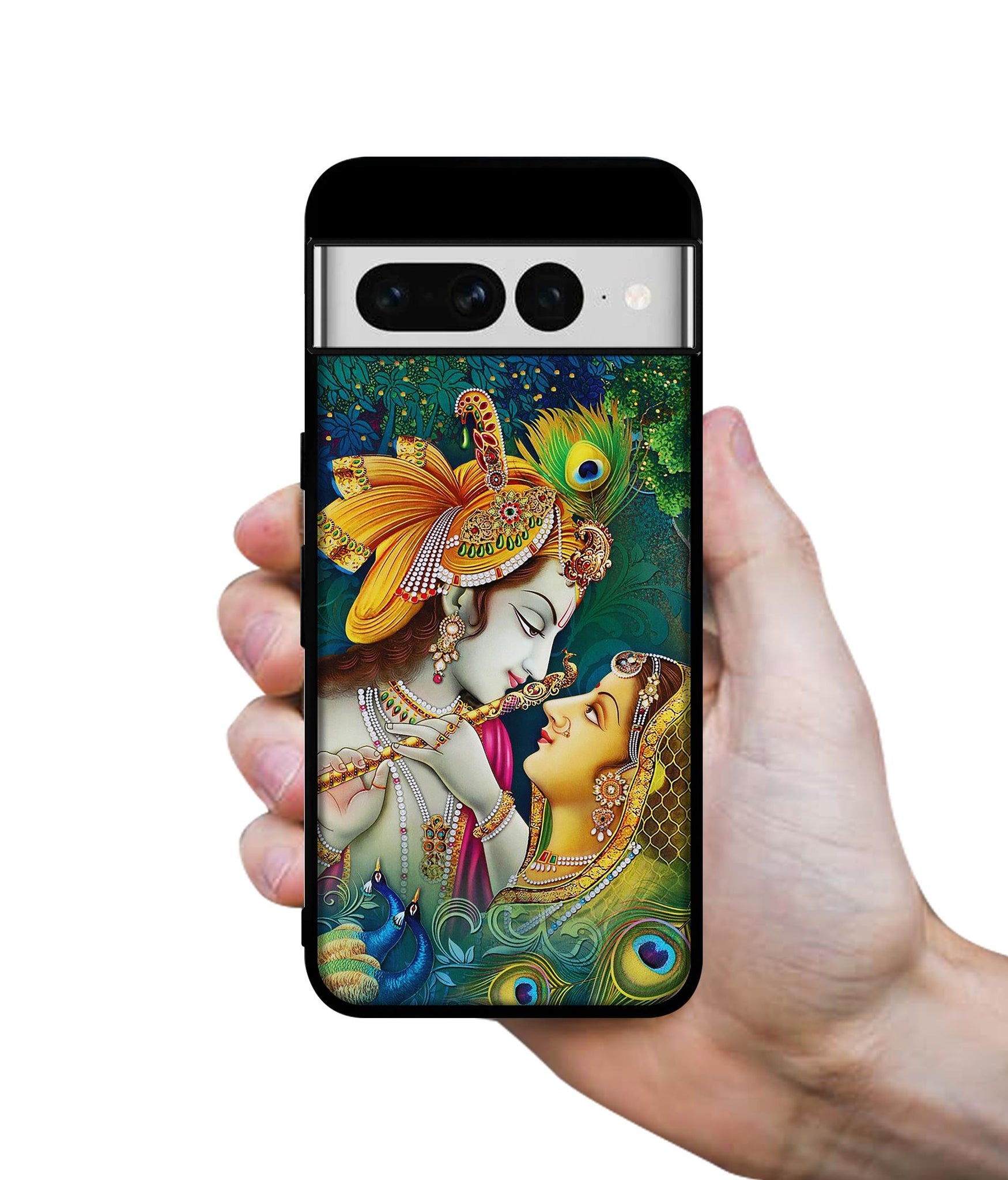 Radha Kishan Love Designer 2D Printed Back Case Cover for Google Pixel 7 Pro 5G