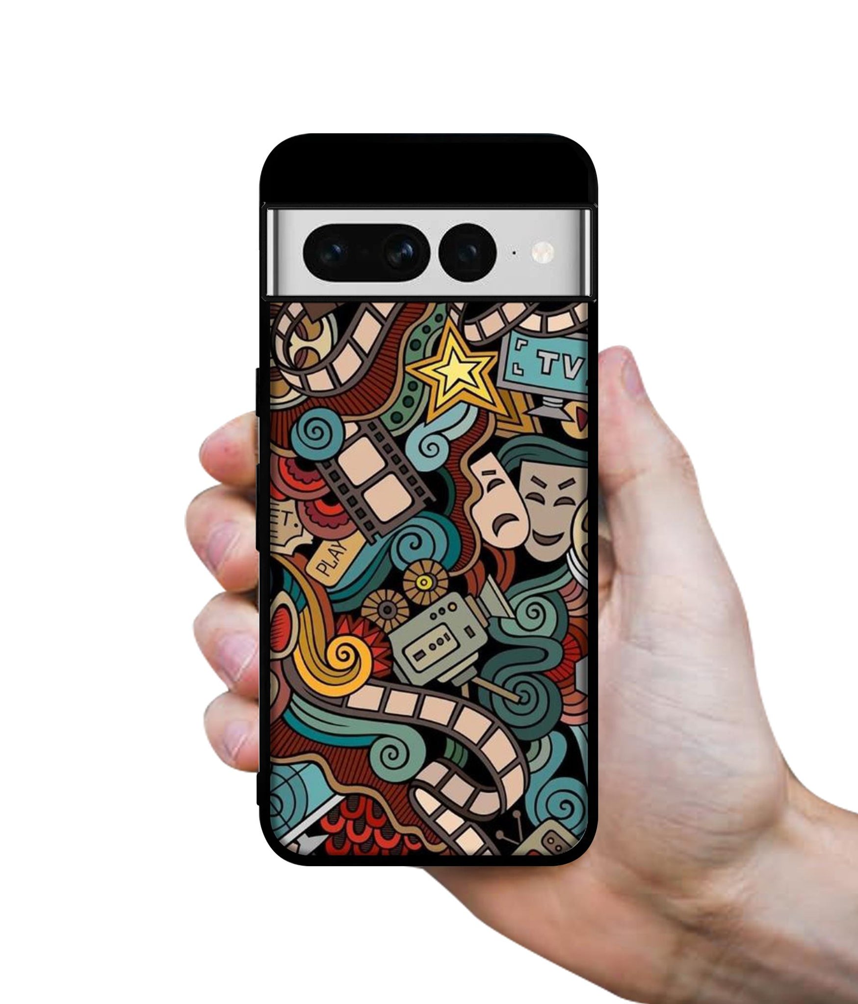 Movies Designer 2D Printed Back Case Cover for Google Pixel 7 Pro 5G