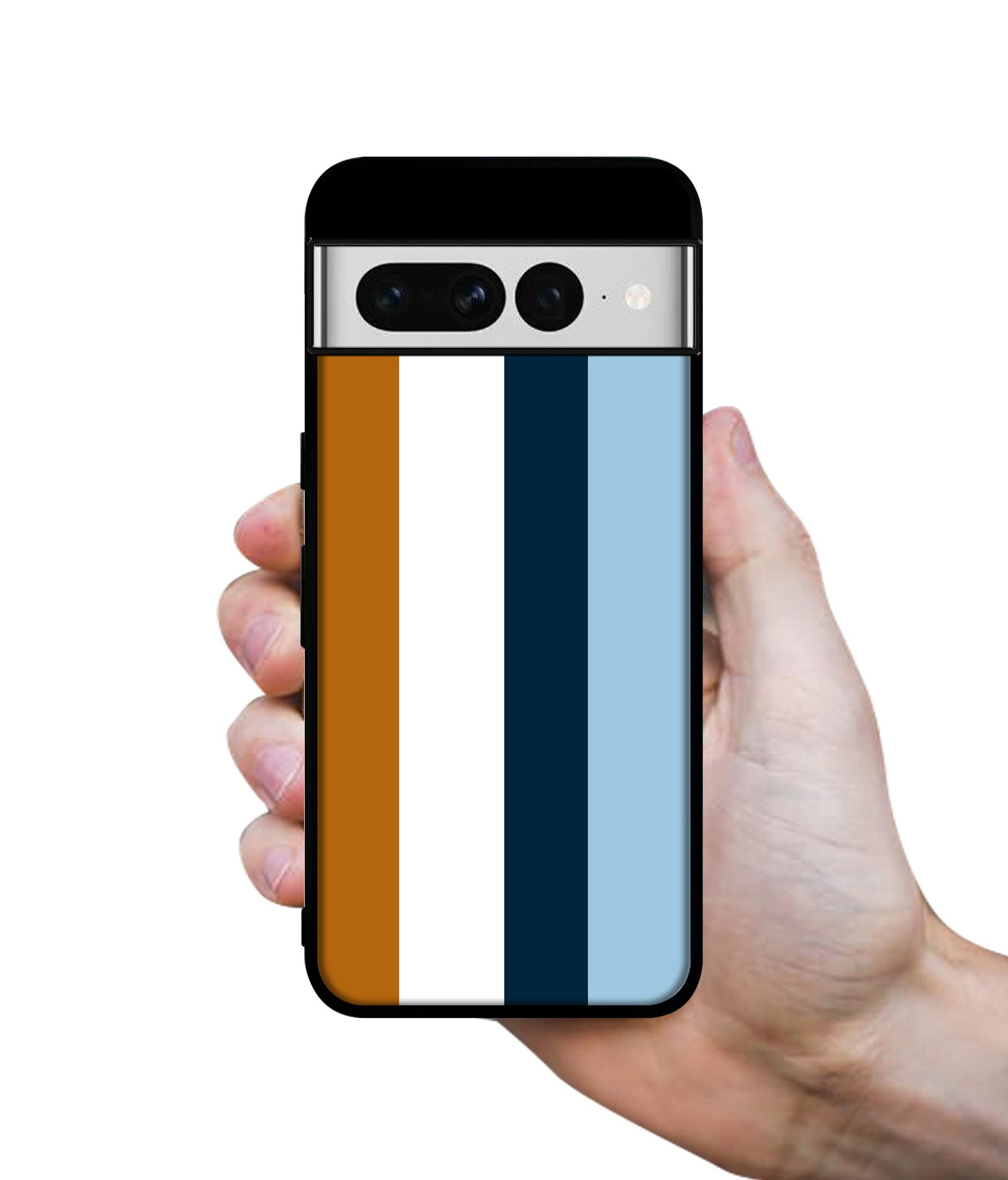 Color Stripes Designer 2D Printed Back Case Cover for Google Pixel 7 Pro 5G
