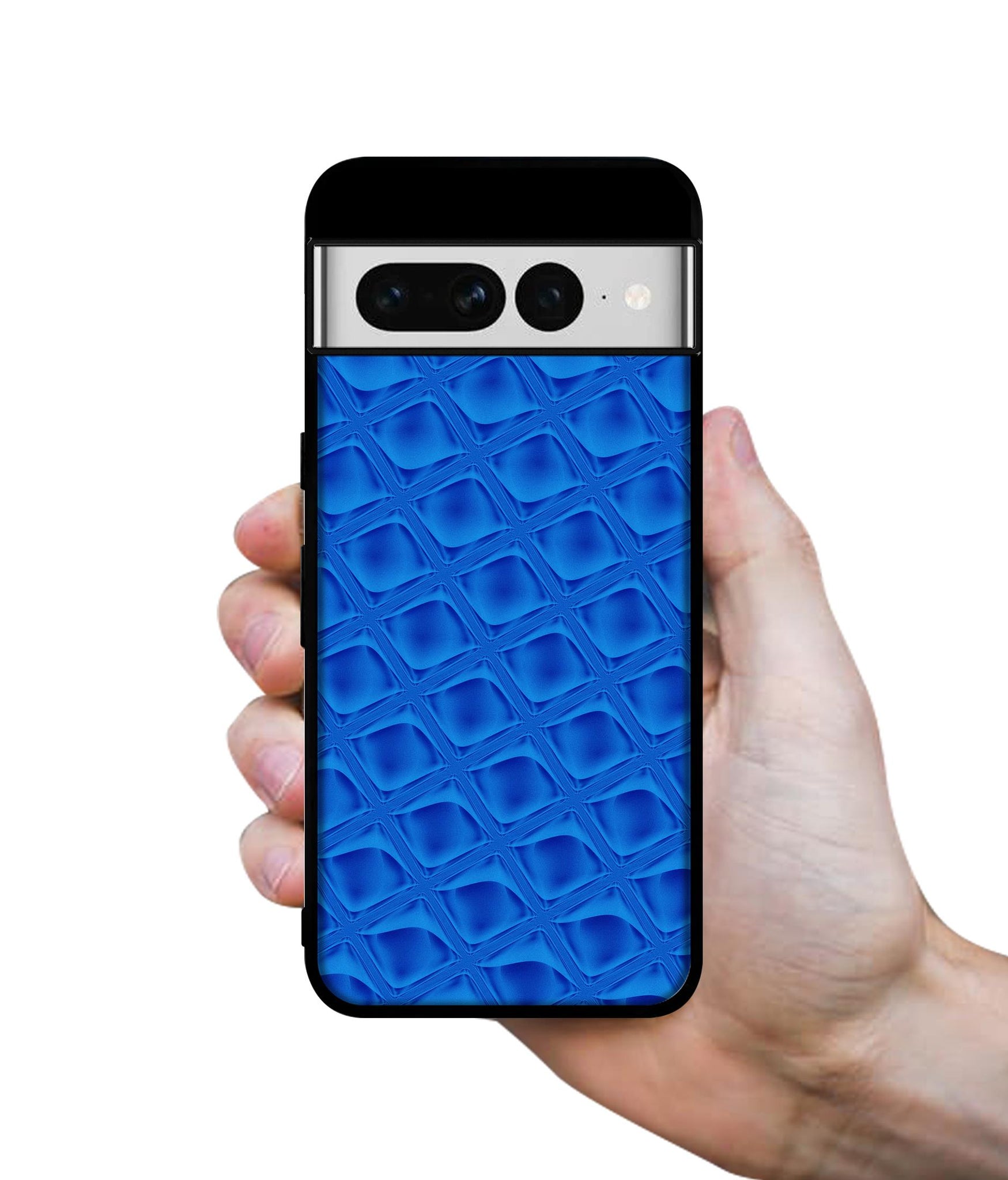 Blue Diamond Designer 2D Printed Back Case Cover for Google Pixel 7 Pro 5G