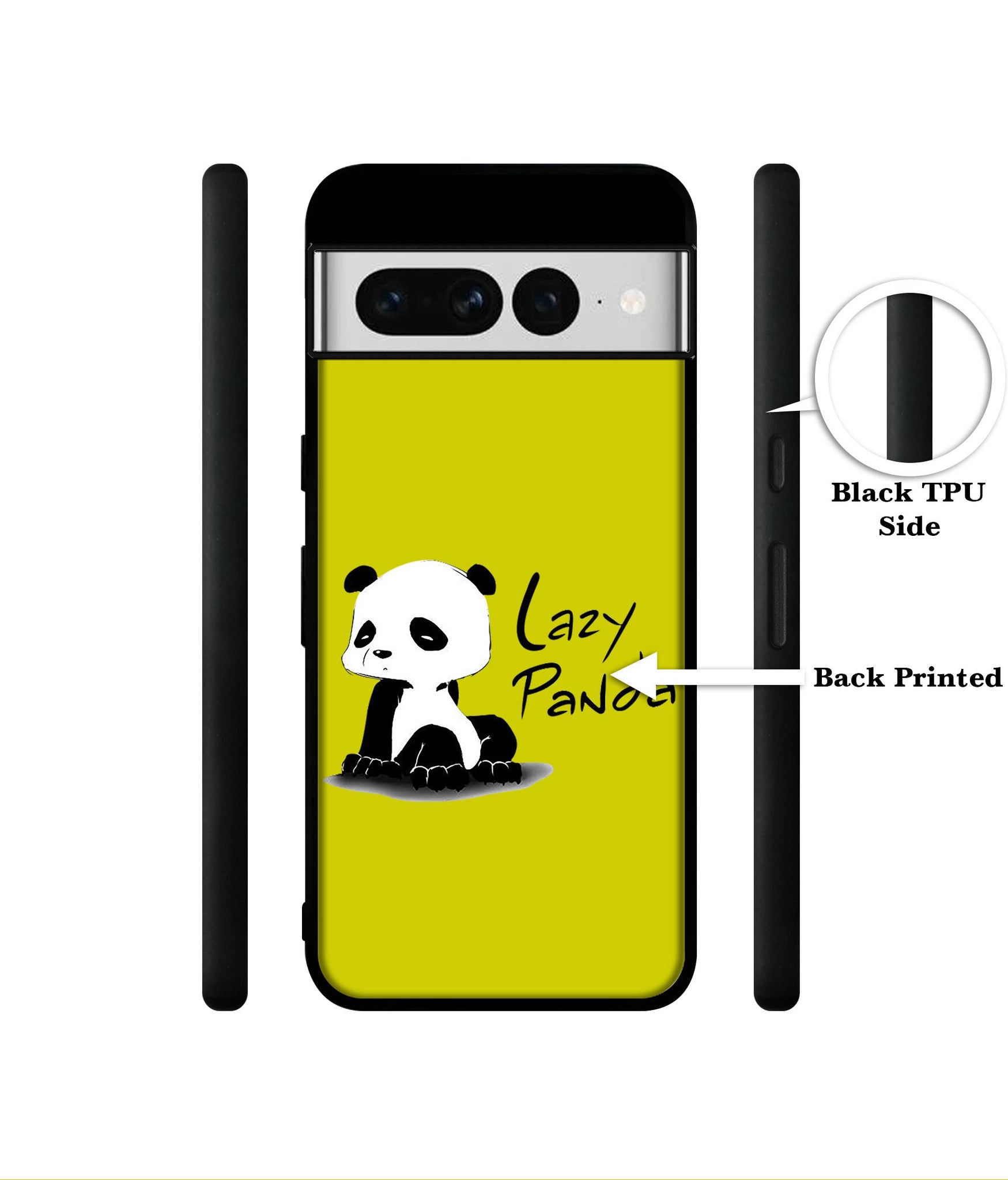 Lazy Panda Designer 2D Printed Back Case Cover for Google Pixel 7 Pro 5G
