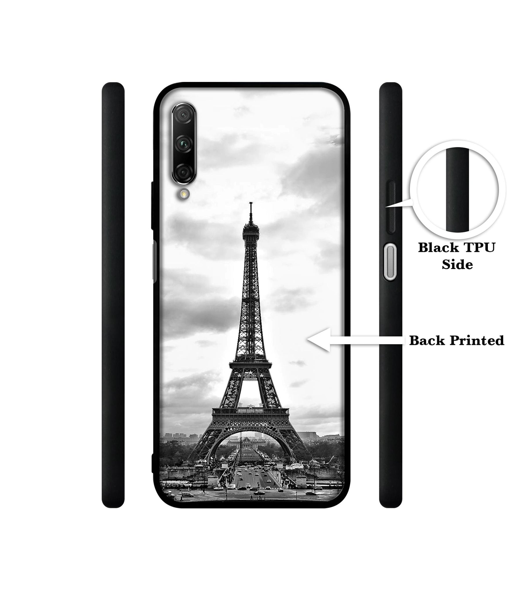 Eiffel Tower Designer 2D Printed Back Case Cover for Honor 9X Pro 4G / Huawei Y9 Prime 4G