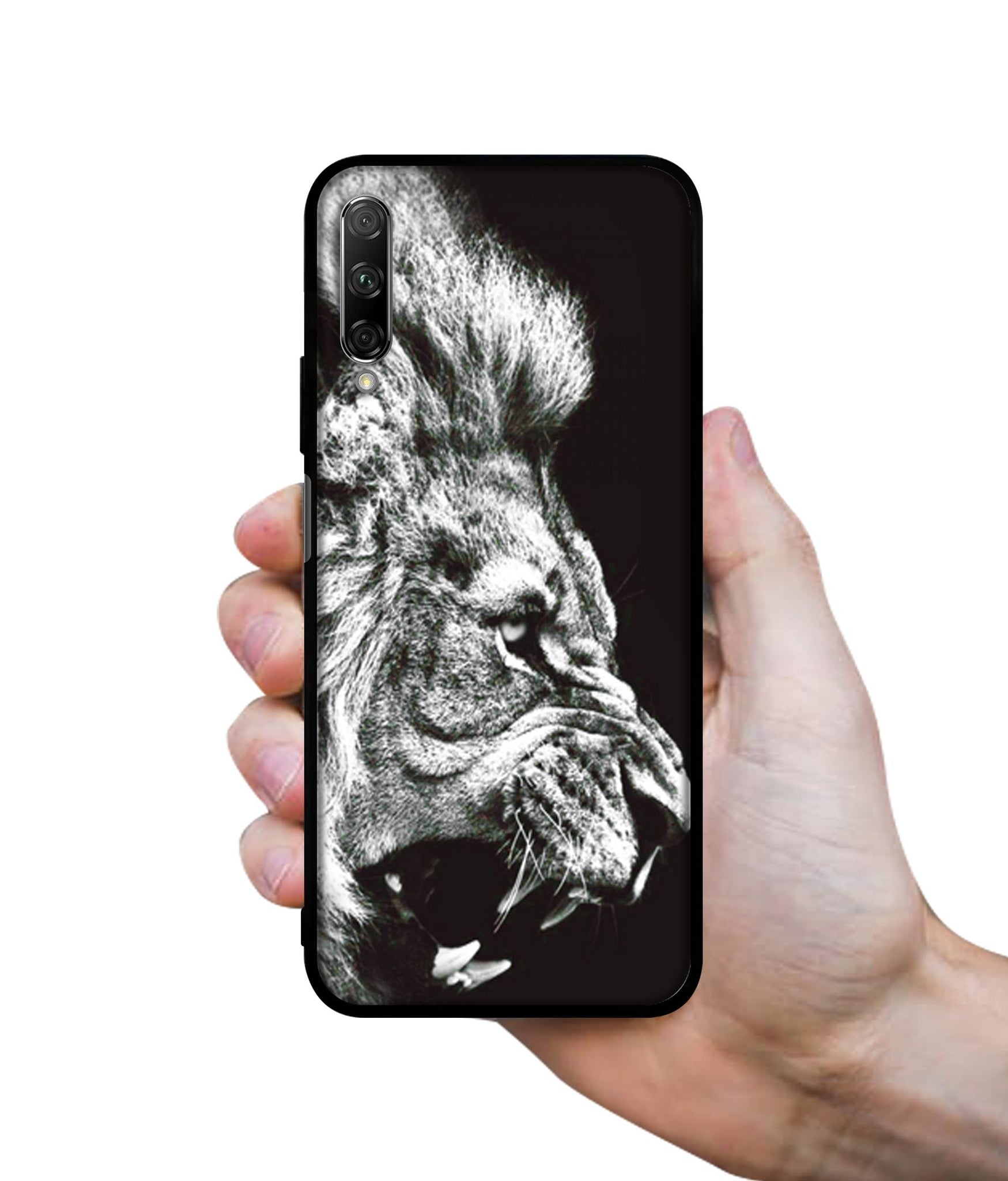 Angry Lion Designer 2D Printed Back Case Cover for Honor 9X Pro 4G / Huawei Y9 Prime 4G