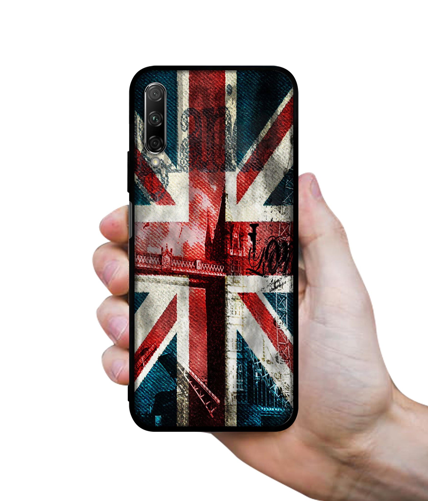 London Flag wallpaper Designer 2D Printed Back Case Cover for Honor 9X Pro 4G / Huawei Y9 Prime 4G