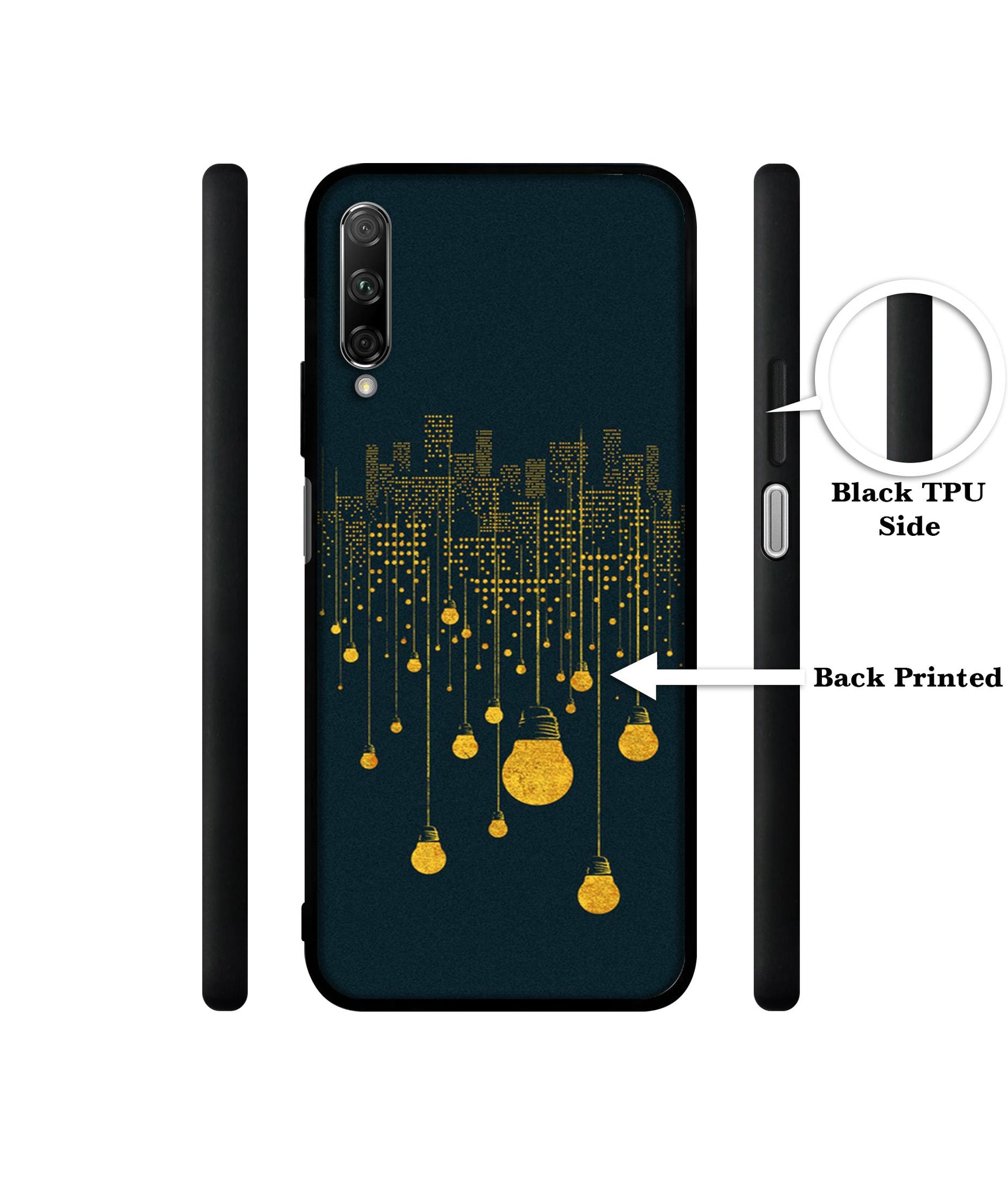 City Light Pattern Designer 2D Printed Back Case Cover for Honor 9X Pro 4G / Huawei Y9 Prime 4G
