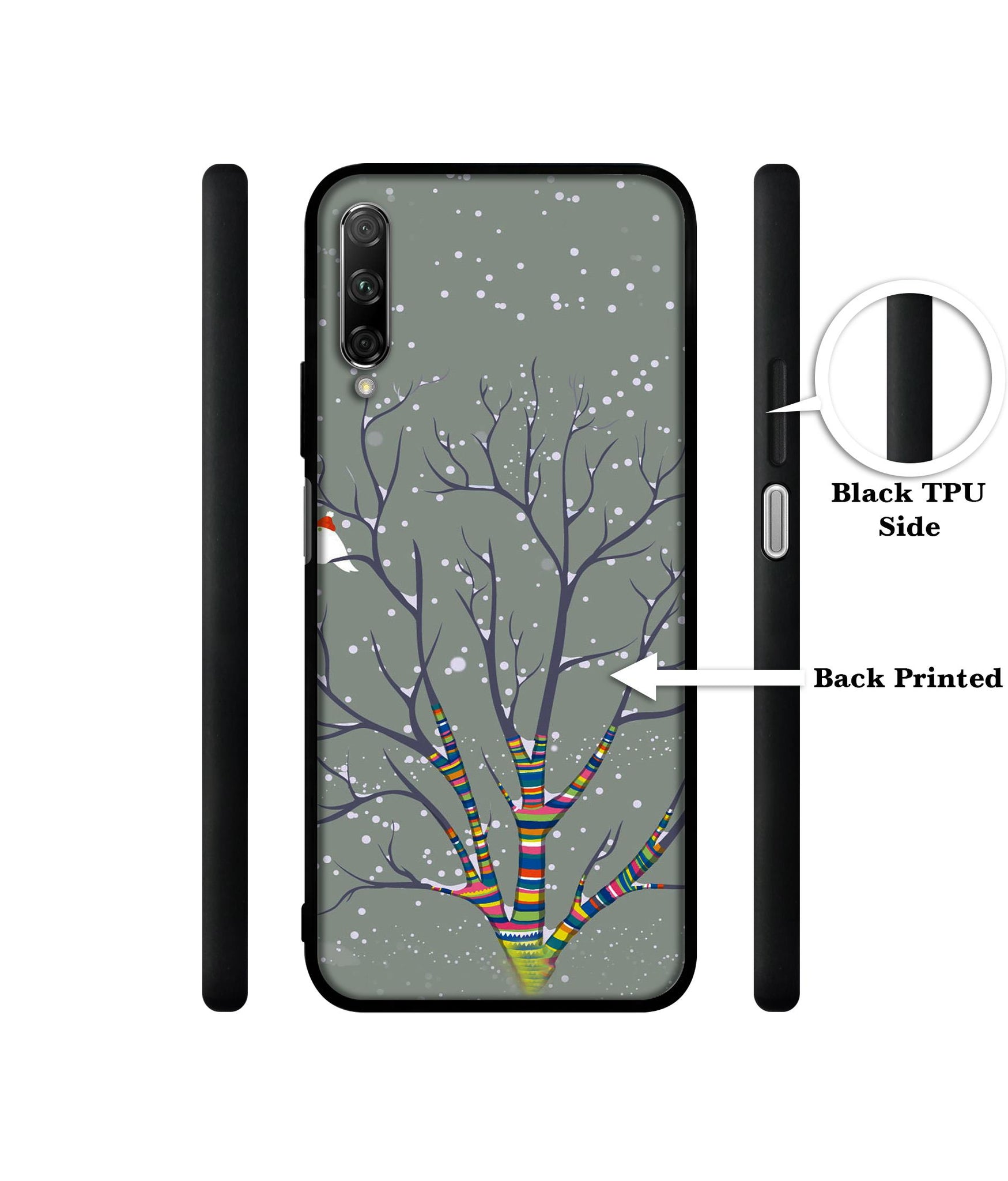 Winter Pattern Print Designer 2D Printed Back Case Cover for Honor 9X Pro 4G / Huawei Y9 Prime 4G