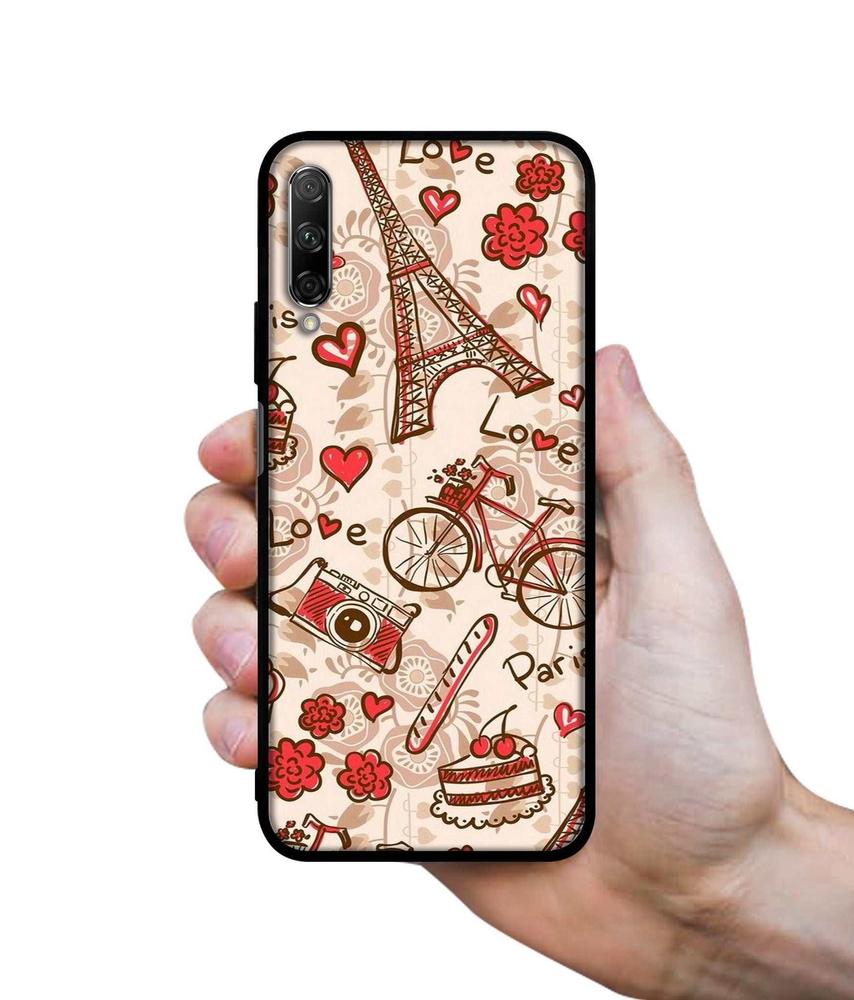 Vintage Paris Designer 2D Printed Back Case Cover for Honor 9X Pro 4G / Huawei Y9 Prime 4G