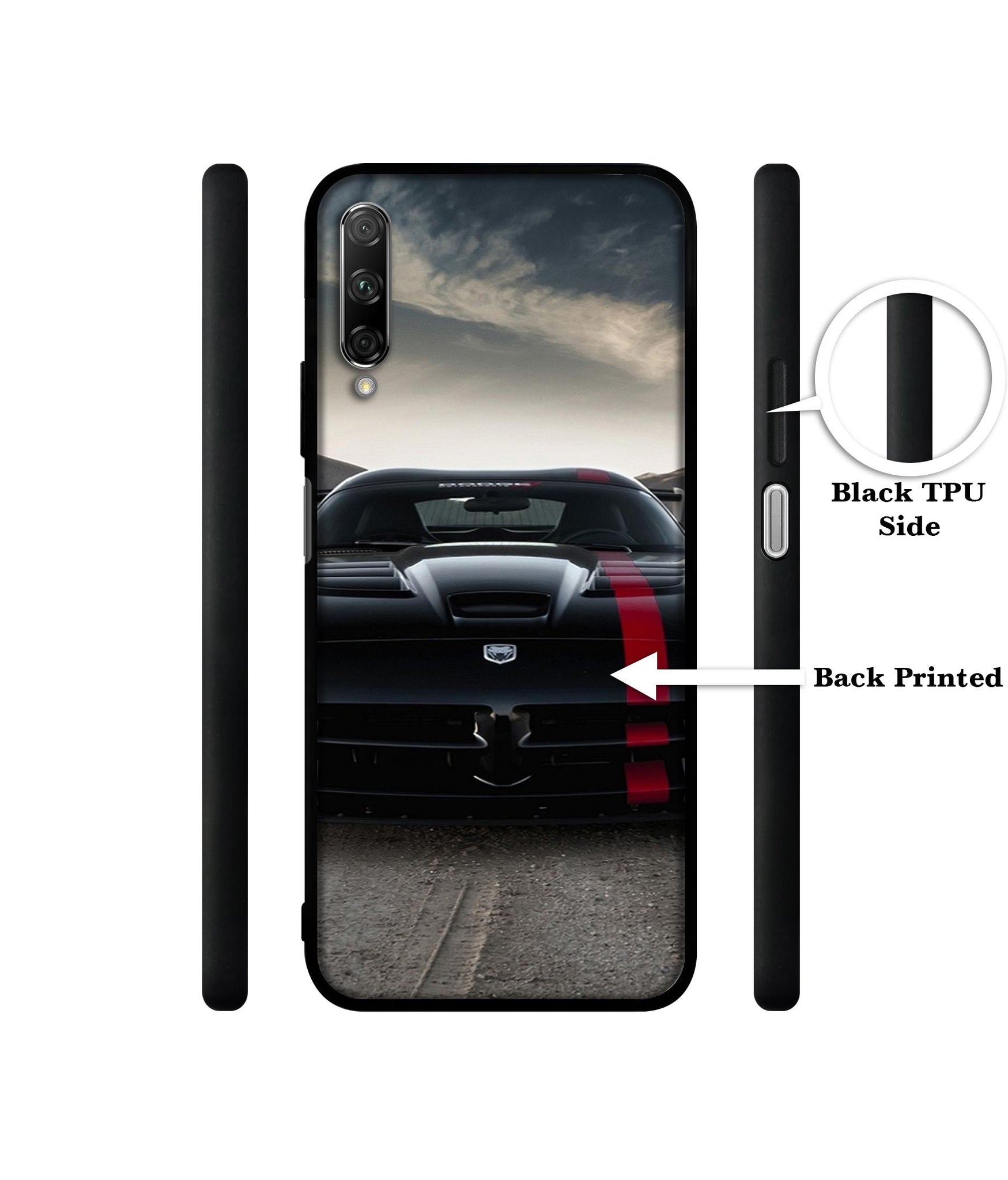 Sports Car Pattern Designer 2D Printed Back Case Cover for Honor 9X Pro 4G / Huawei Y9 Prime 4G