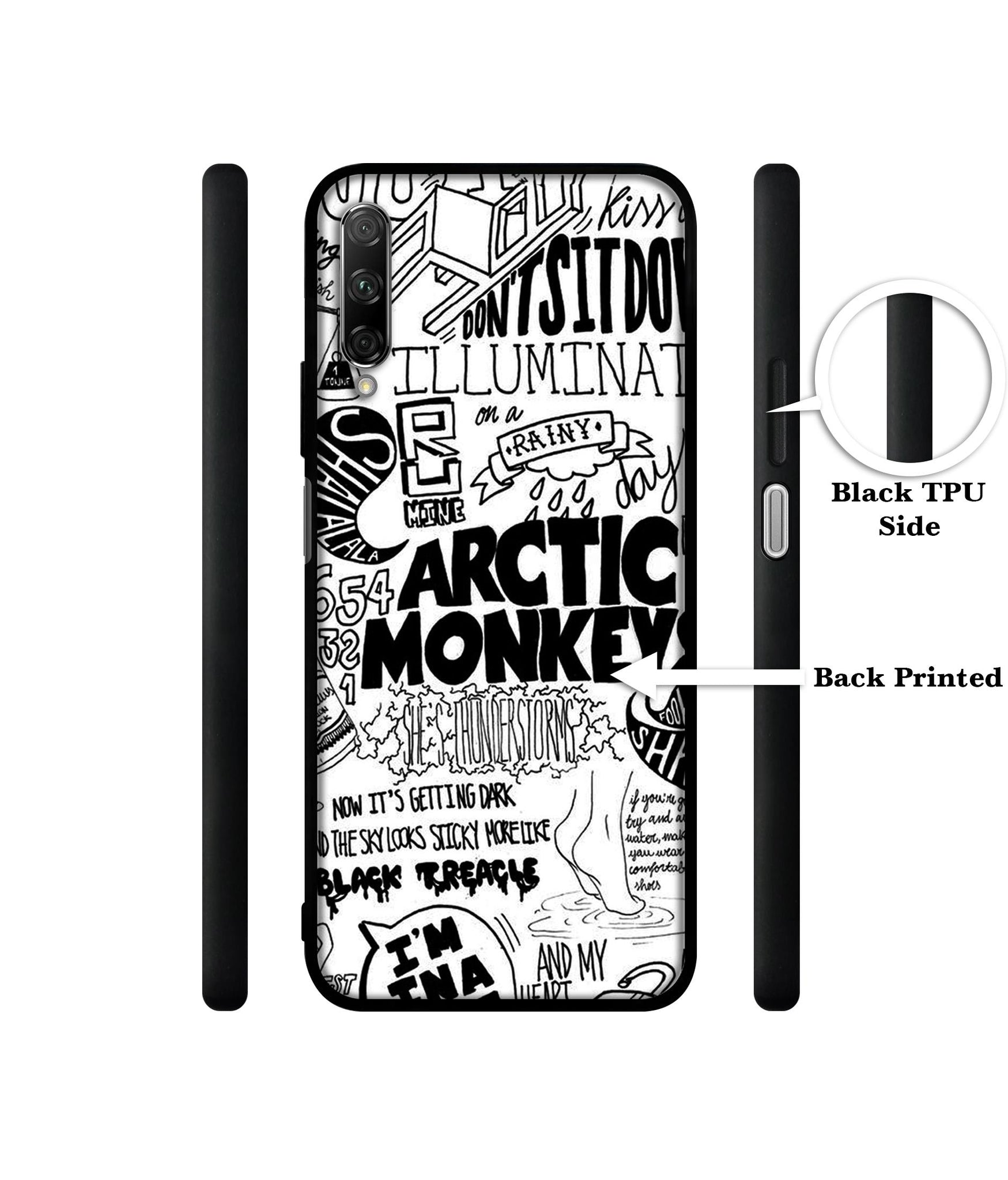 Arctic Monkeys Pattern Designer 2D Printed Back Case Cover for Honor 9X Pro 4G / Huawei Y9 Prime 4G