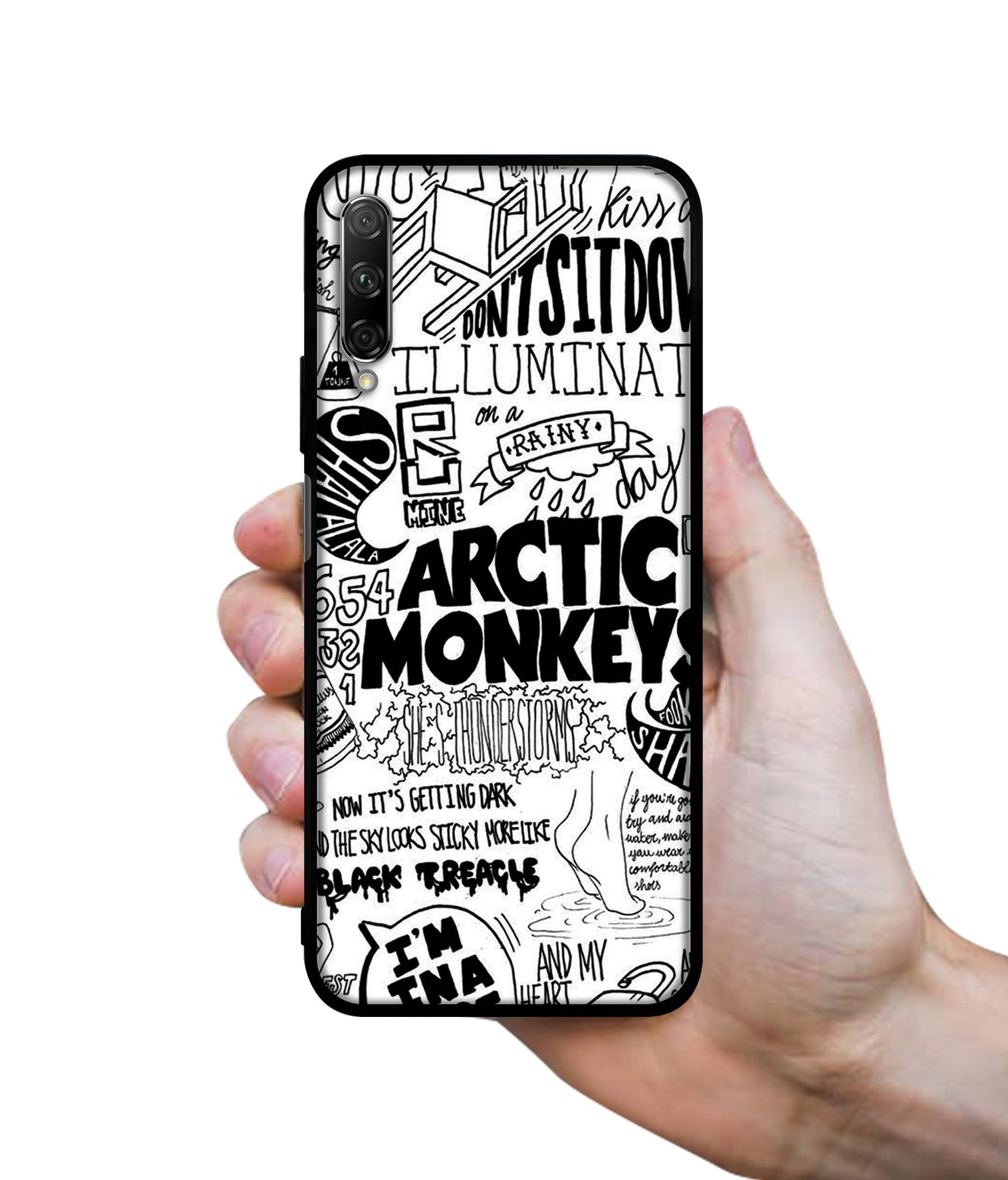 Arctic Monkeys Pattern Designer 2D Printed Back Case Cover for Honor 9X Pro 4G / Huawei Y9 Prime 4G