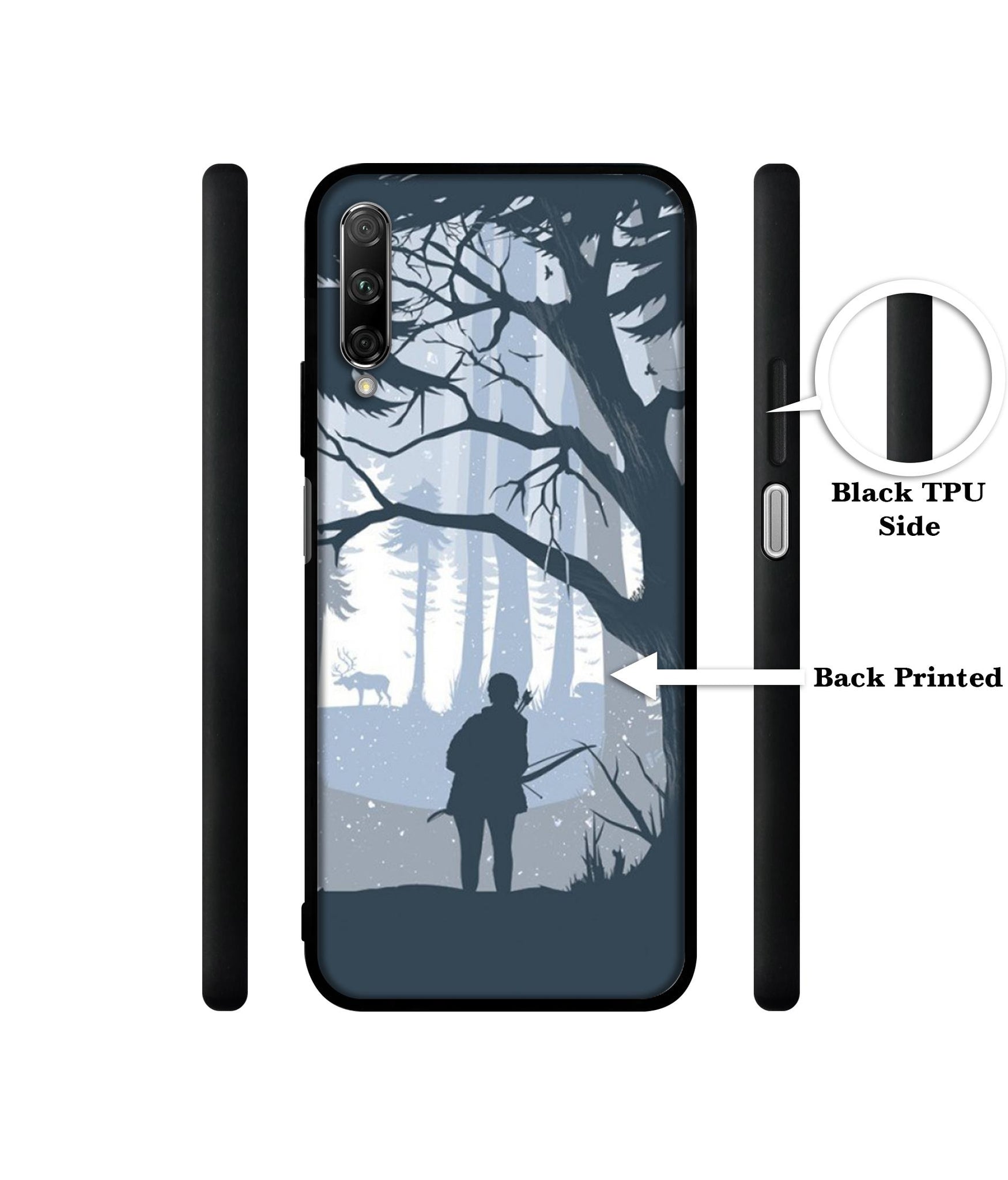 Hunter Designer 2D Printed Back Case Cover for Honor 9X Pro 4G / Huawei Y9 Prime 4G