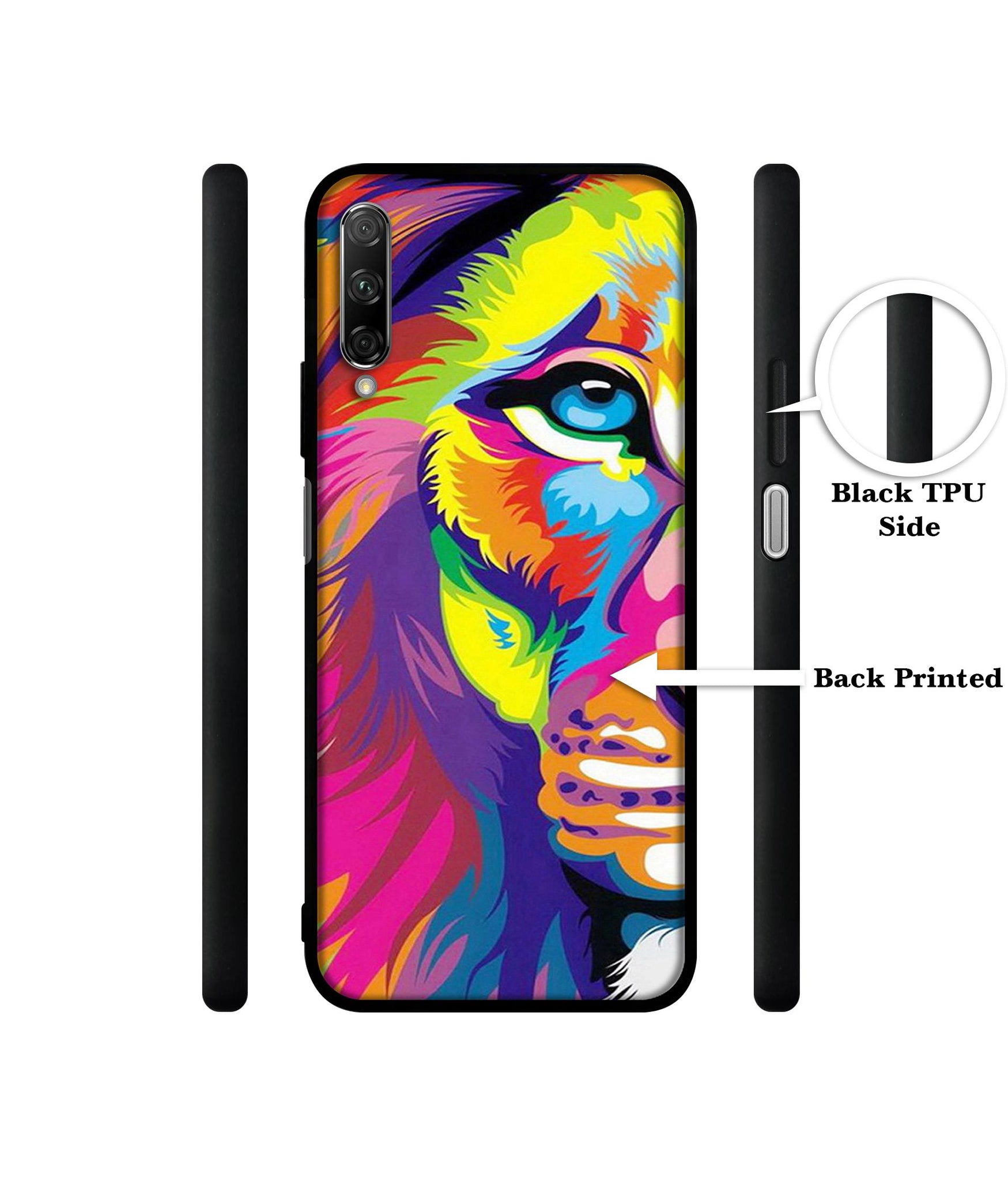 Lion Designer 2D Printed Back Case Cover for Honor 9X Pro 4G / Huawei Y9 Prime 4G