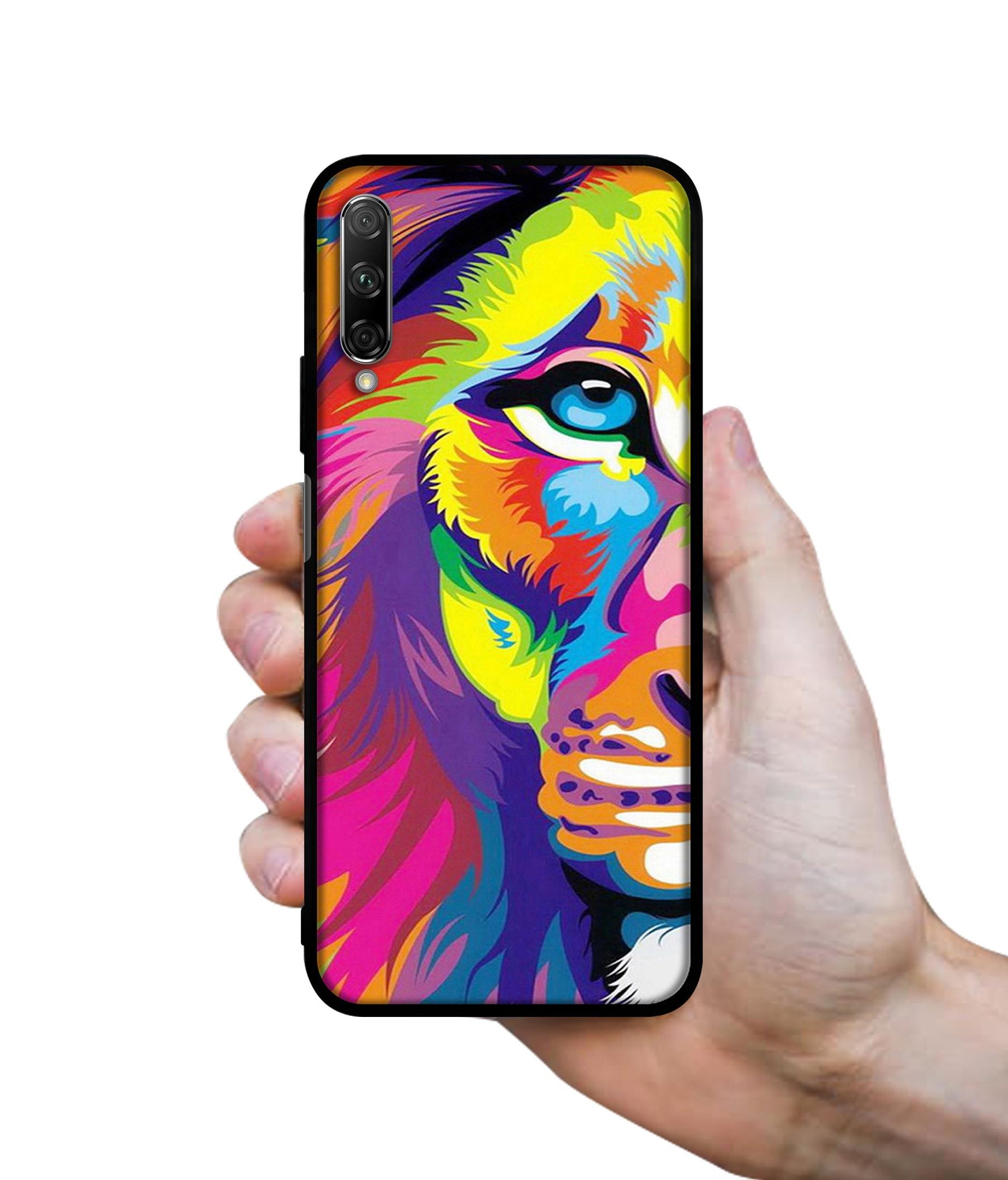 Lion Designer 2D Printed Back Case Cover for Honor 9X Pro 4G / Huawei Y9 Prime 4G