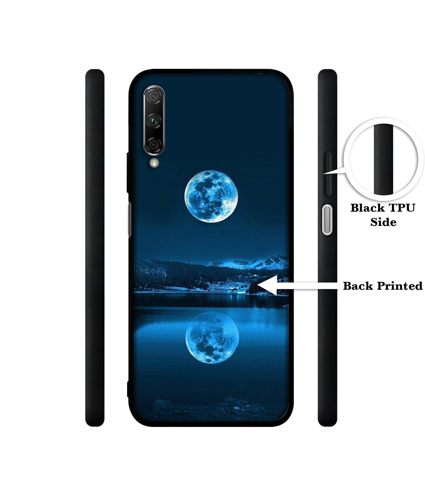 Moon Pattern Print Designer 2D Printed Back Case Cover for Honor 9X Pro 4G / Huawei Y9 Prime 4G
